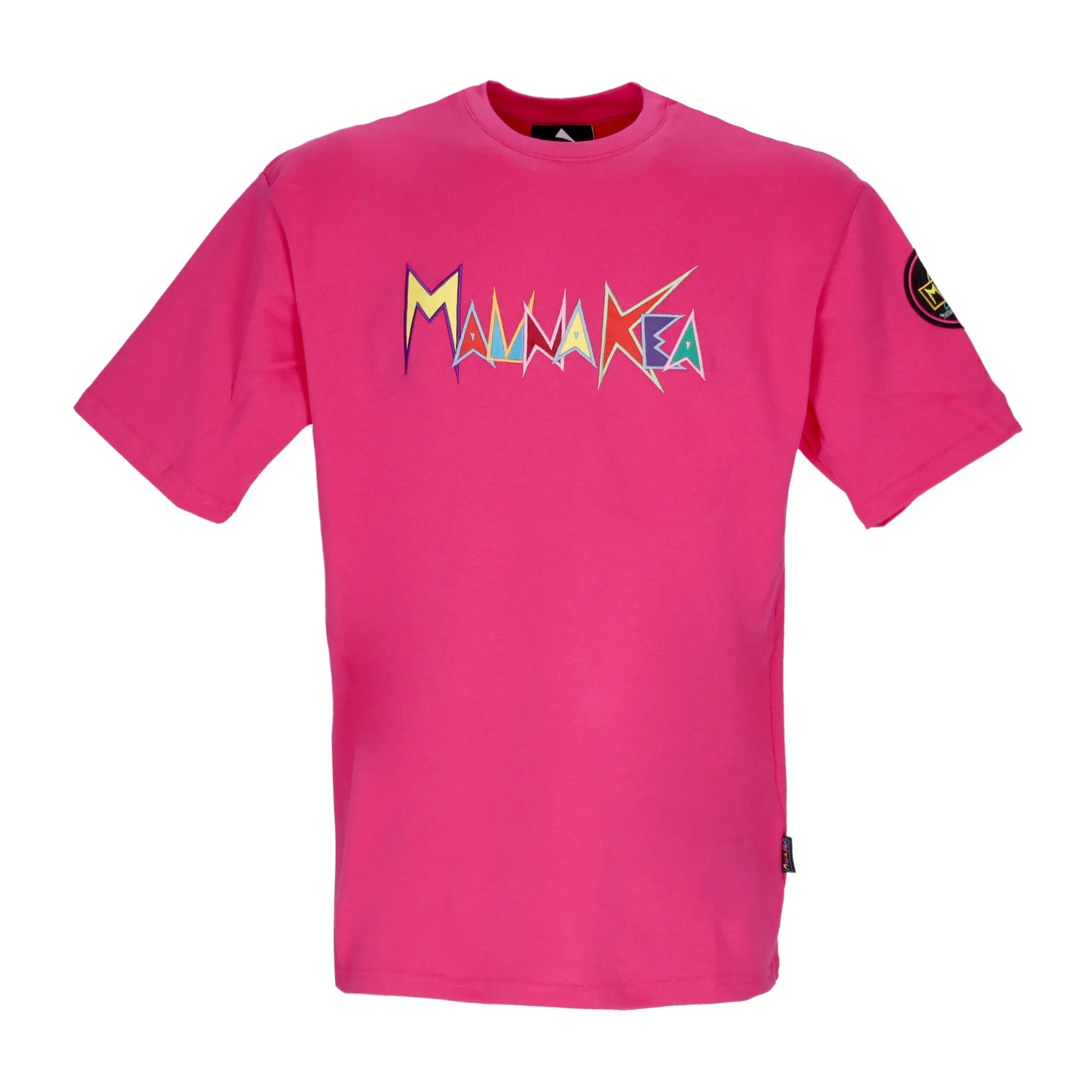Maglietta Uomo Heritage Logo Macro Tee Fuchsia