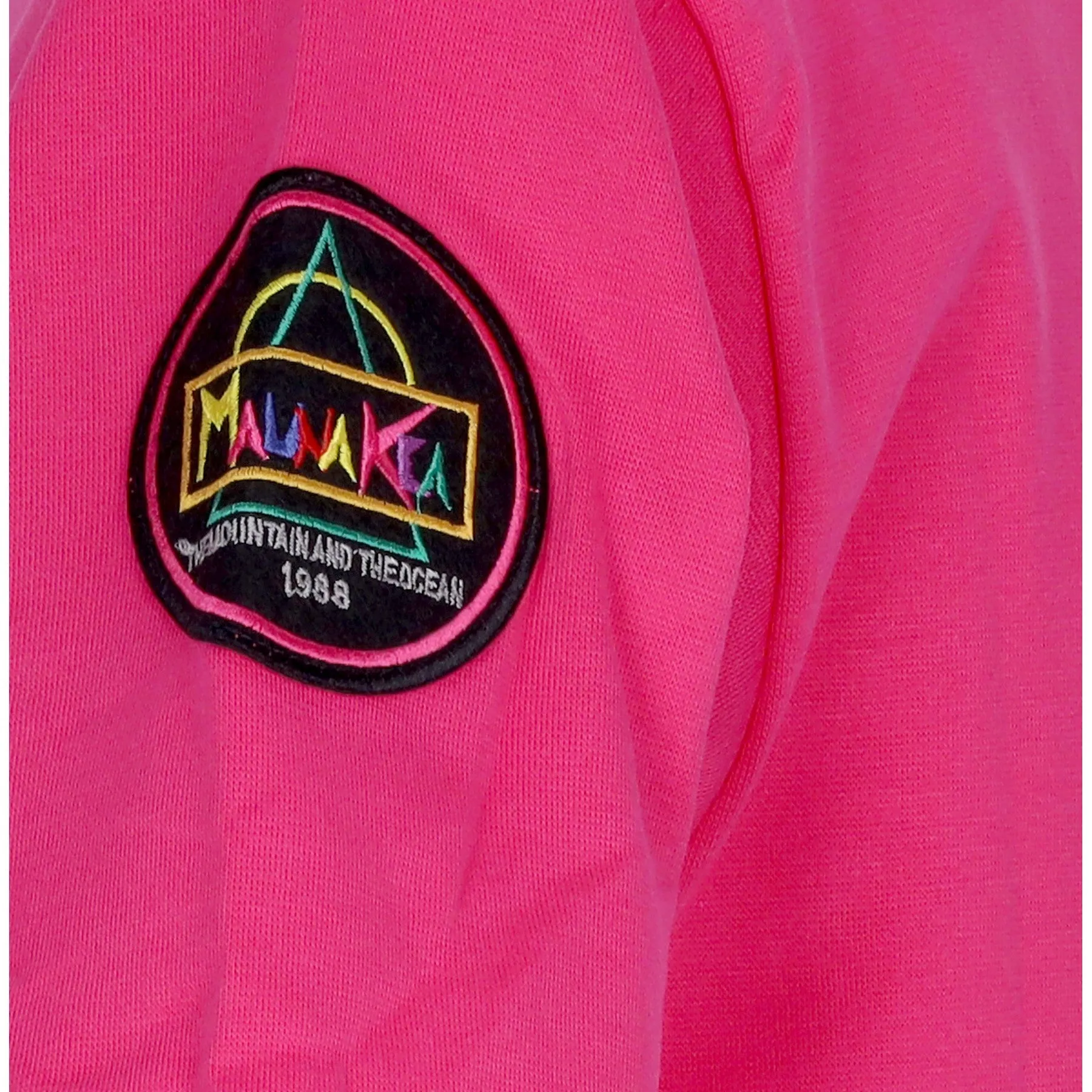 Maglietta Uomo Heritage Logo Macro Tee Fuchsia