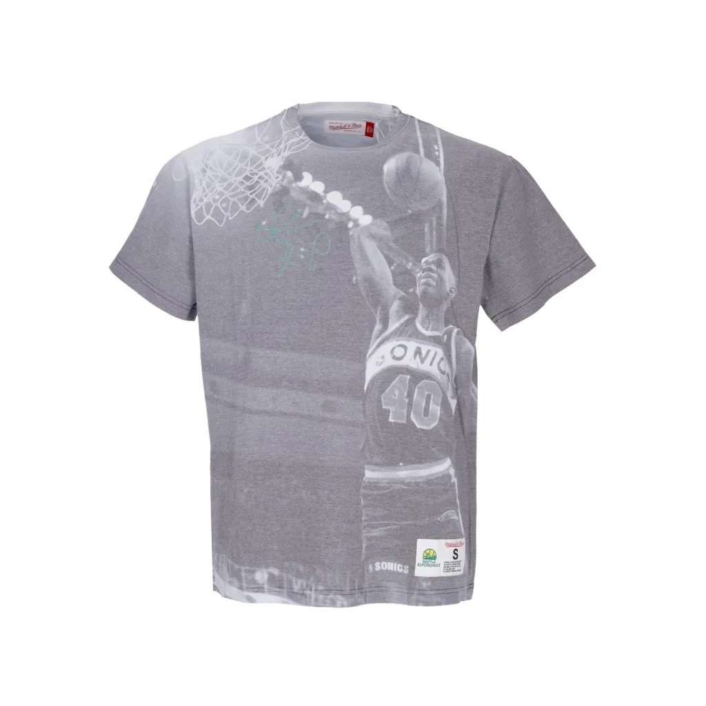 maglietta uomo nba above the rim sublimated tee hardwood classics shawn kemp seasup WHITE