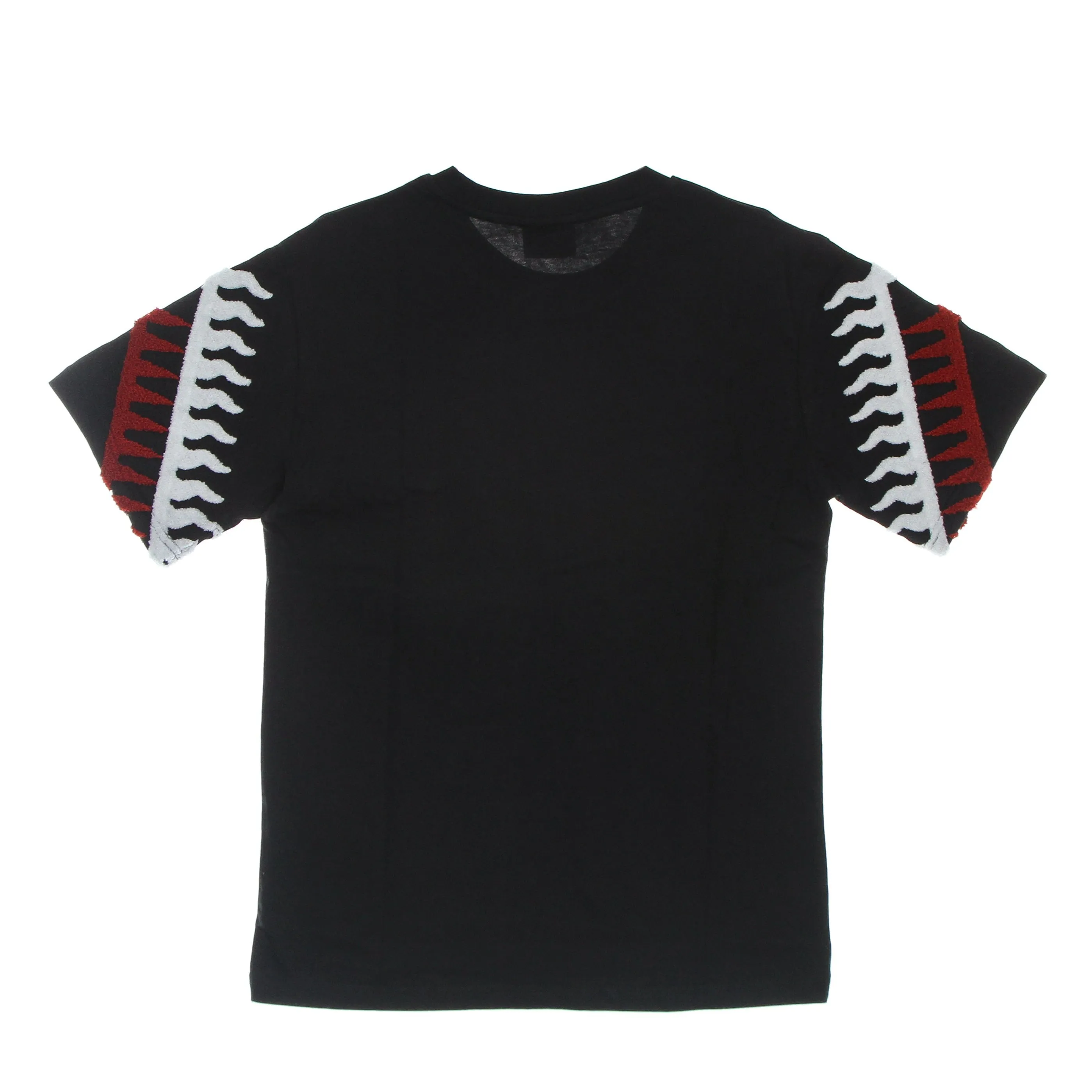 Maglietta Uomo Sponge Graphic Flames Tee Black