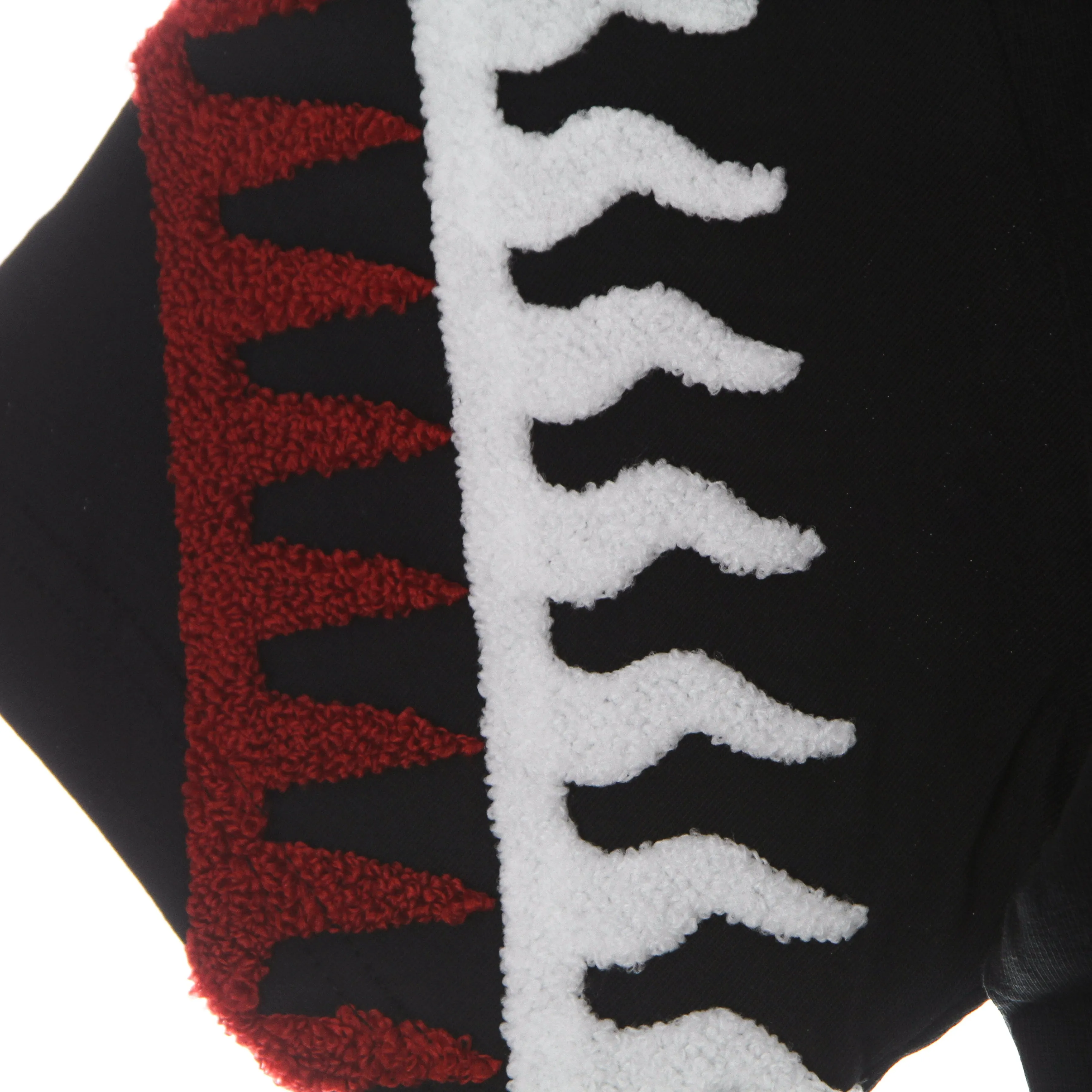 Maglietta Uomo Sponge Graphic Flames Tee Black