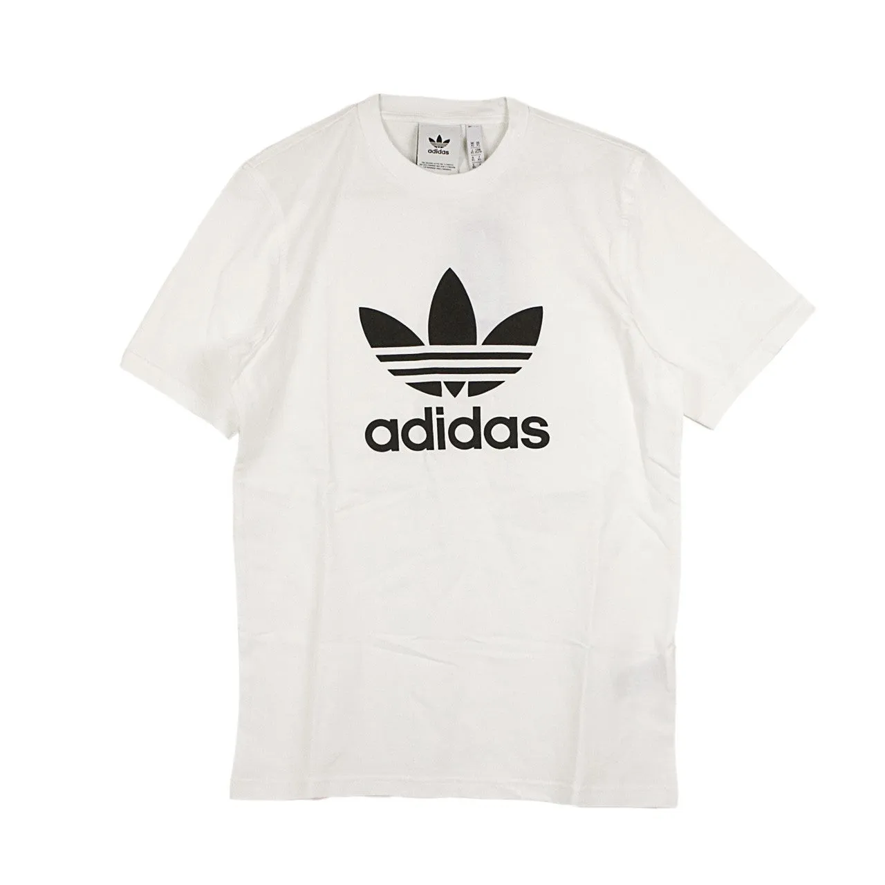 Maglietta Uomo Trefoil T-shirt White/black