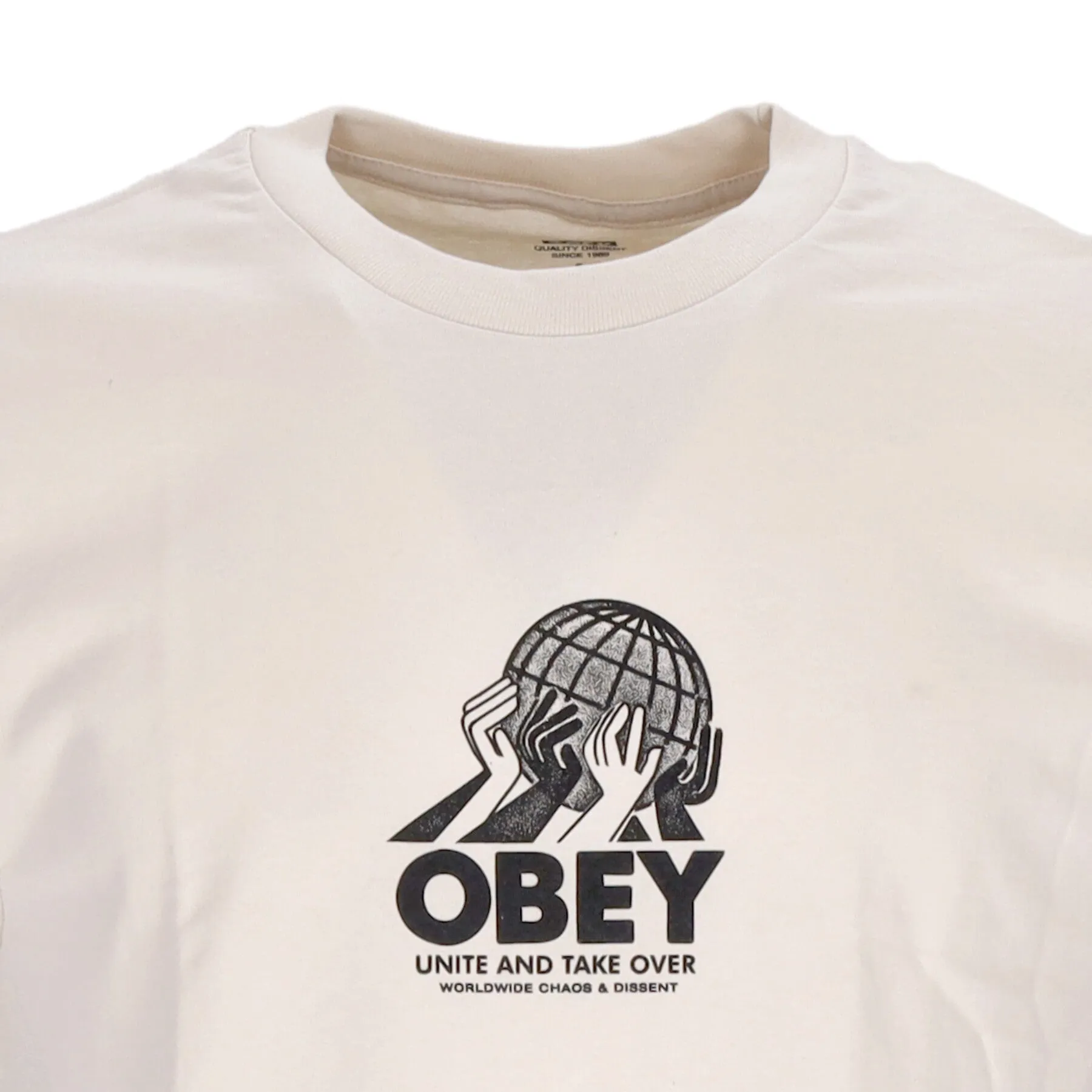 Maglietta Uomo Unite Classic Tee Cream