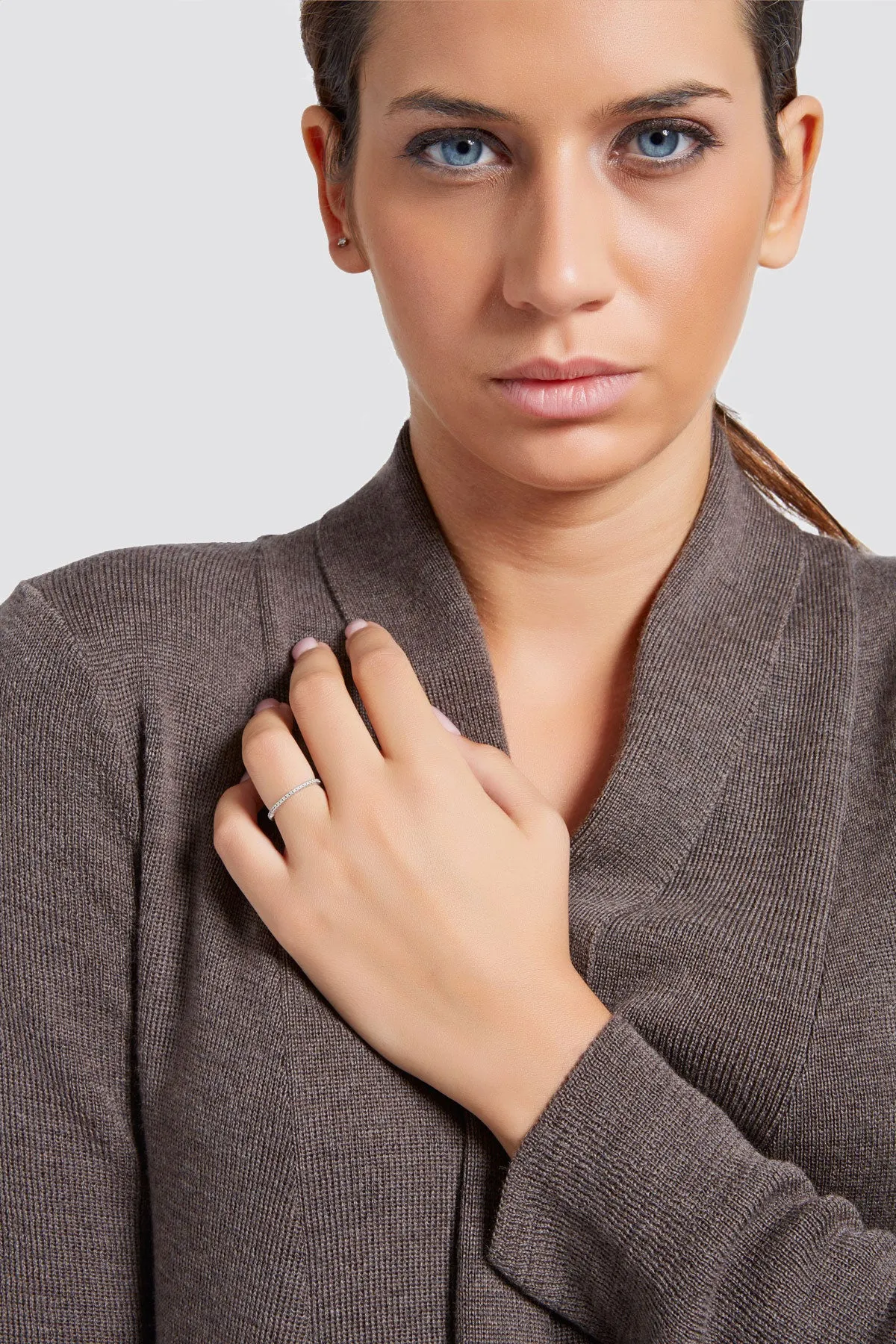 Maglione Cardigan - Donna, Autunno/Inverno - 100% Lana Merino Extra Fine - 100% Made in Italy  | Brunella Gori