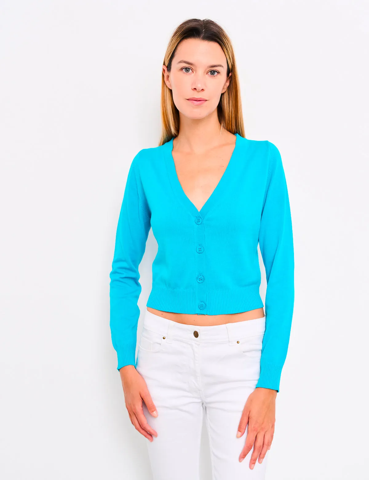 Maglione Cardigan Primavera/Estate - da Donna, in 100% Cotone | Brunella Gori