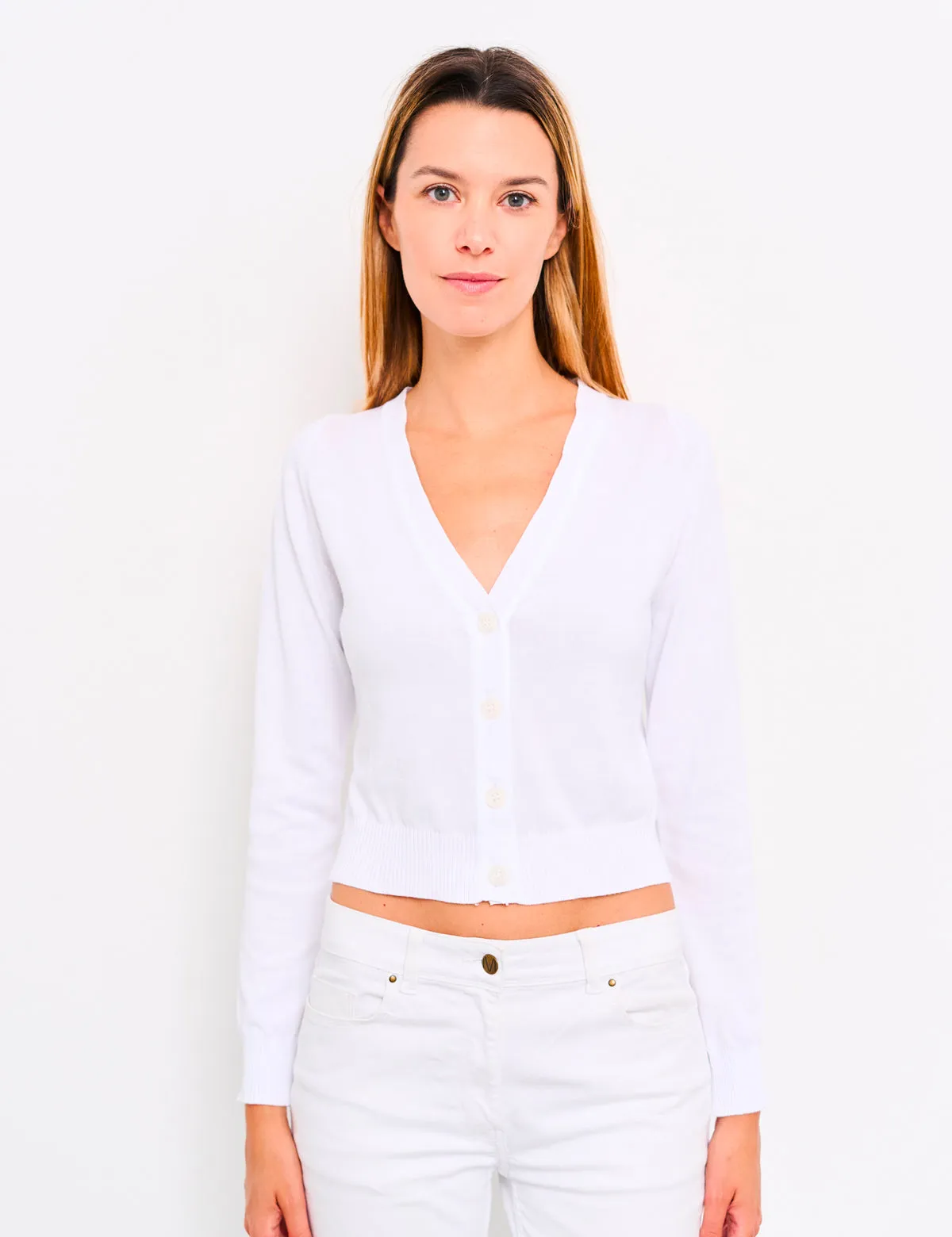 Maglione Cardigan Primavera/Estate - da Donna, in 100% Cotone | Brunella Gori