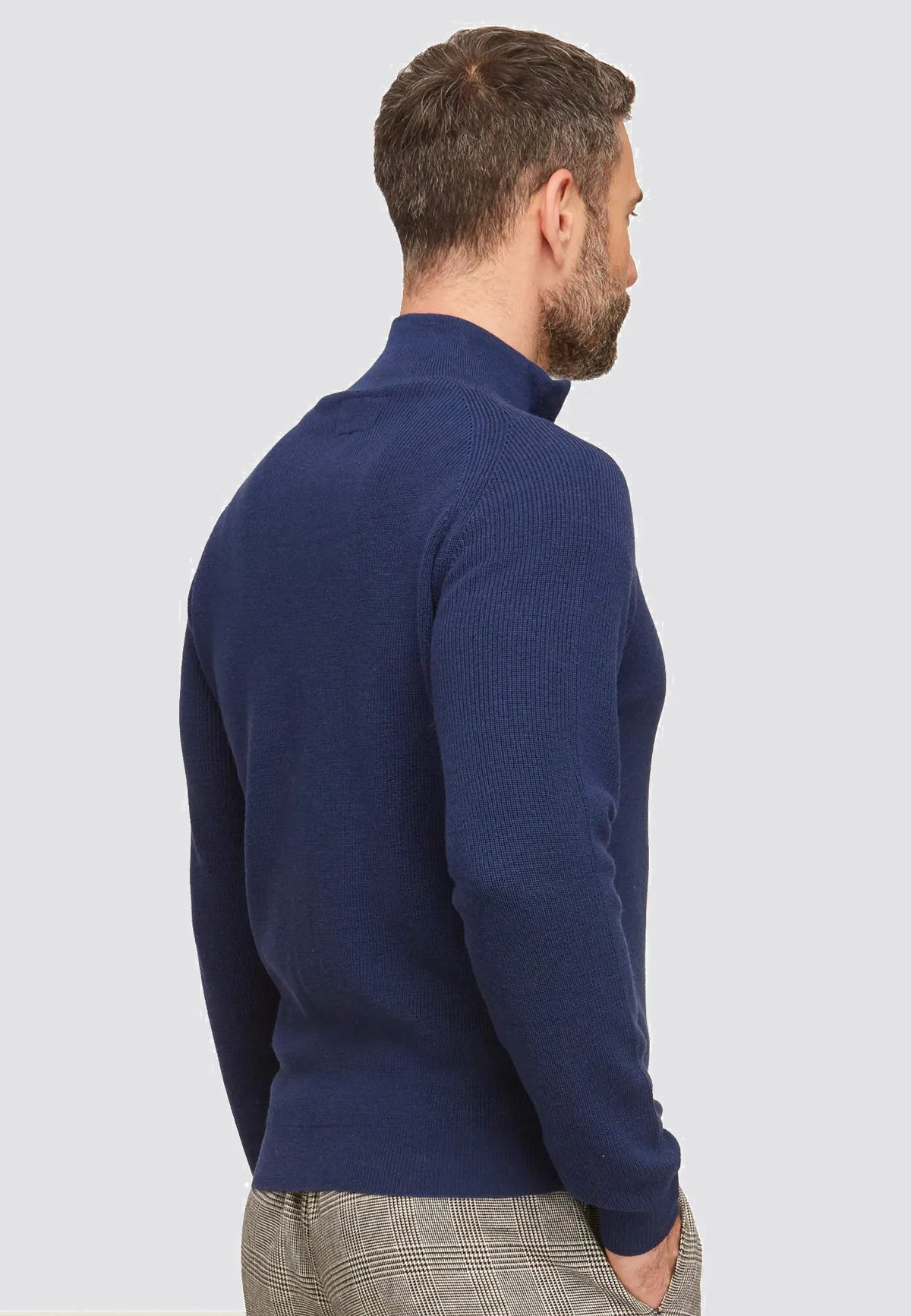 Maglione Cardigan - Uomo, Autunno/Inverno - 100% Lana Merino Extrafine - 100% Made in Italy  | Brunella Gori