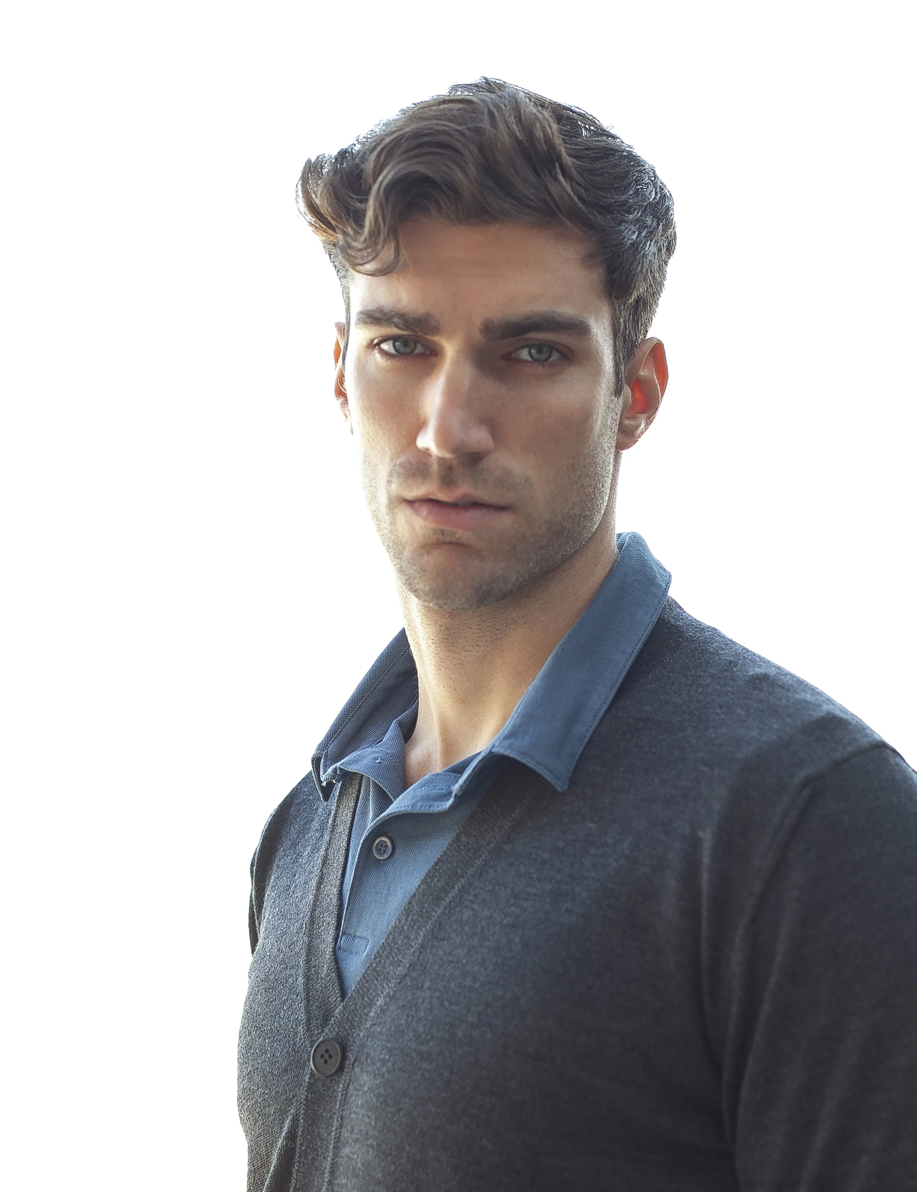 Maglione Cardigan - Uomo, Autunno/Inverno - 100% Lana Vergine Merino Extrafine Mulessing Free - 100% Made in Italy | Brunella Go