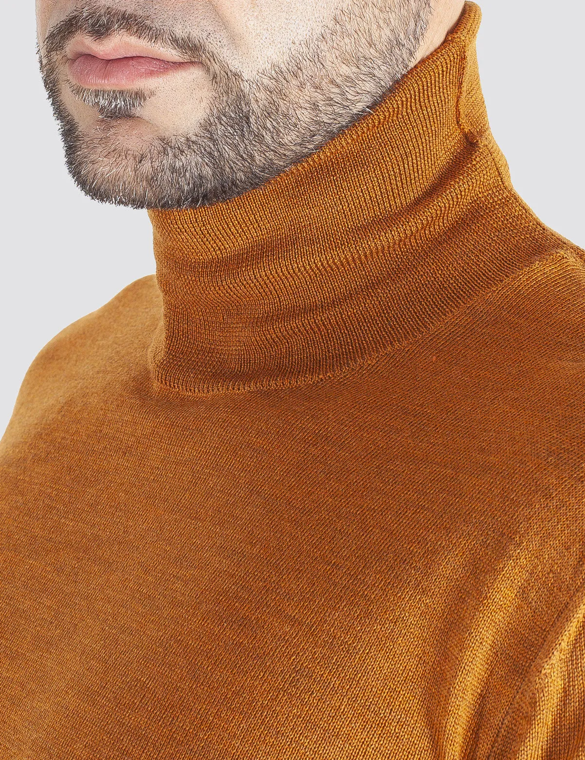 Maglione Dolcevita - Uomo, Autunno/Inverno - 100% Lana Vergine Merino Extrafine Mulesing Free - 100% Made in Italy | Brunella Go