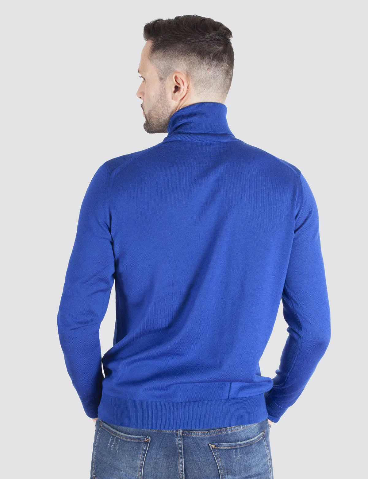 Maglione Dolcevita - Uomo, Autunno/Inverno - 100% Lana Vergine Merino Extrafine Mulesing Free - 100% Made in Italy | Brunella Go