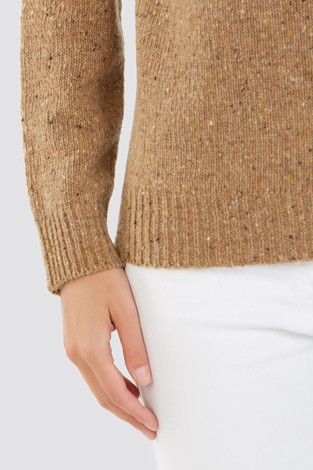 Maglione Girocollo - Donna, Autunno/Inverno - Lana e Cashmere - 100% Made in Italy - Brunella Gori