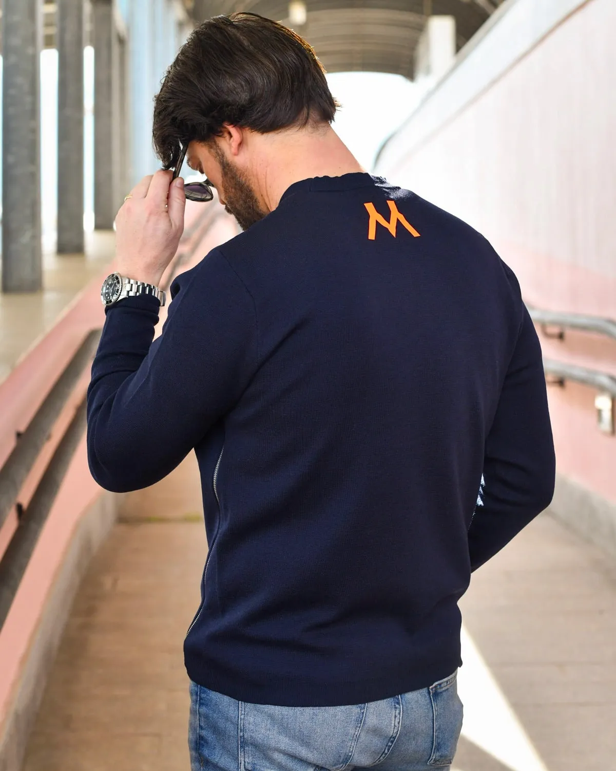 Maglione Girocollo - Uomo, Autunno/Inverno - 100% Lana Merino Extrafine   - Brunella Gori