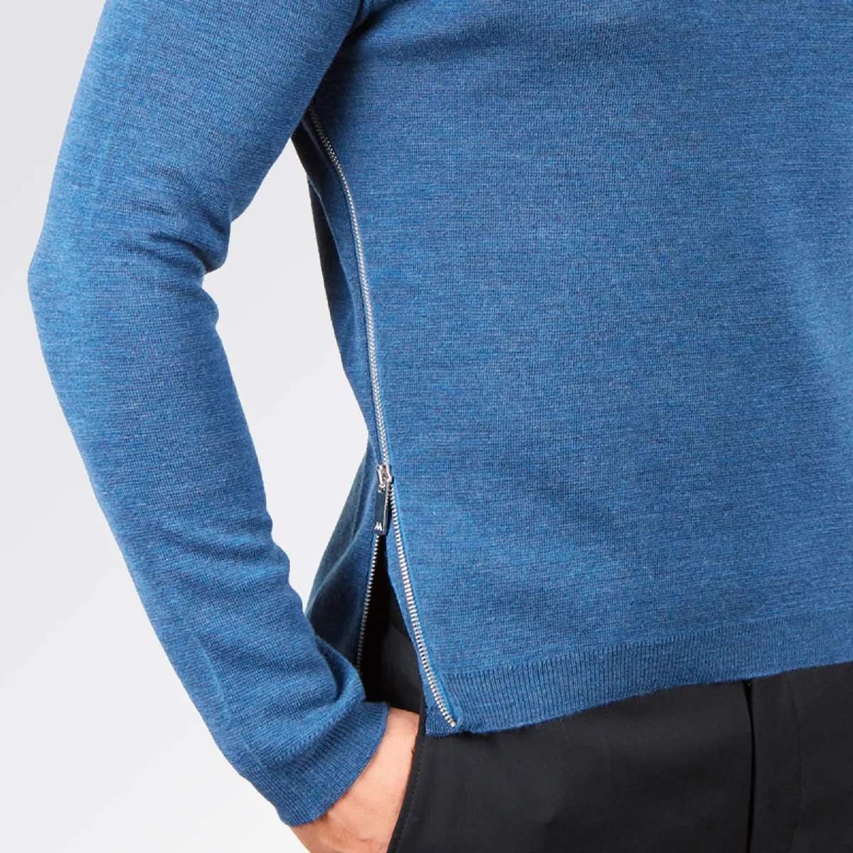 Maglione Girocollo - Uomo, Autunno/Inverno - 100% Lana Merino Extrafine   - Brunella Gori