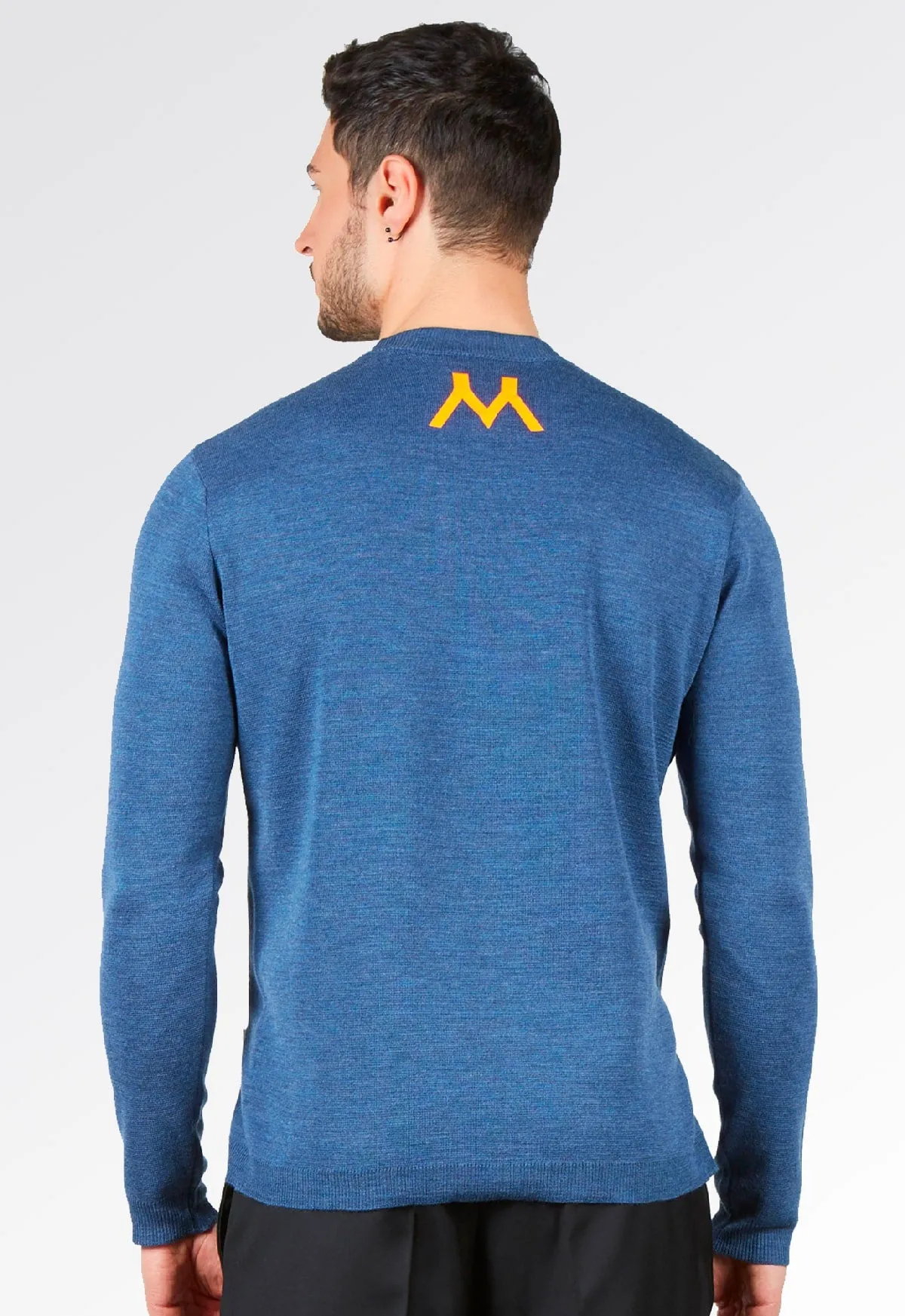 Maglione Girocollo - Uomo, Autunno/Inverno - 100% Lana Merino Extrafine   - Brunella Gori