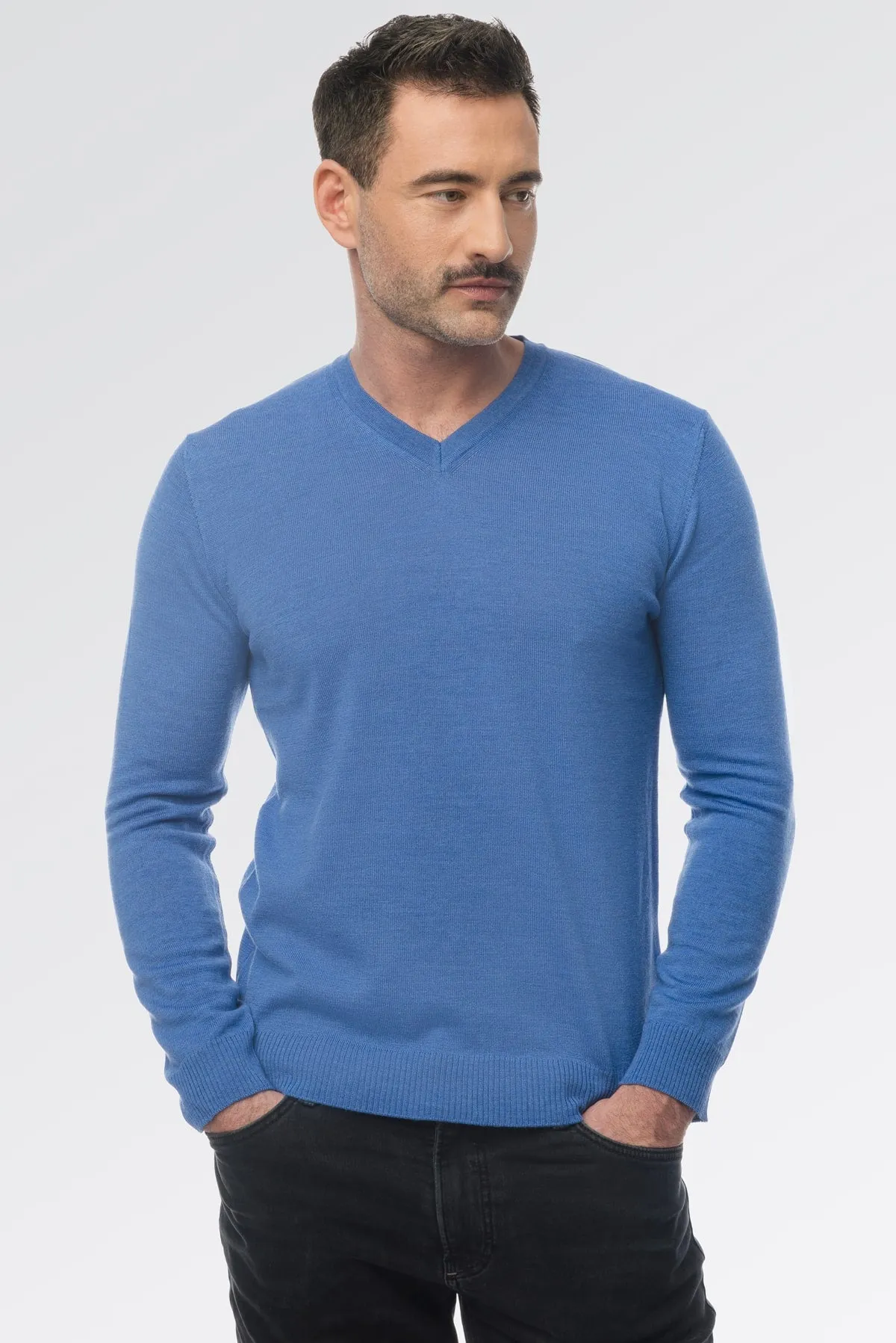 Maglione Pullover - Uomo, Autunno/Inverno - 100% Lana Merino Extrafine | Brunella Gori