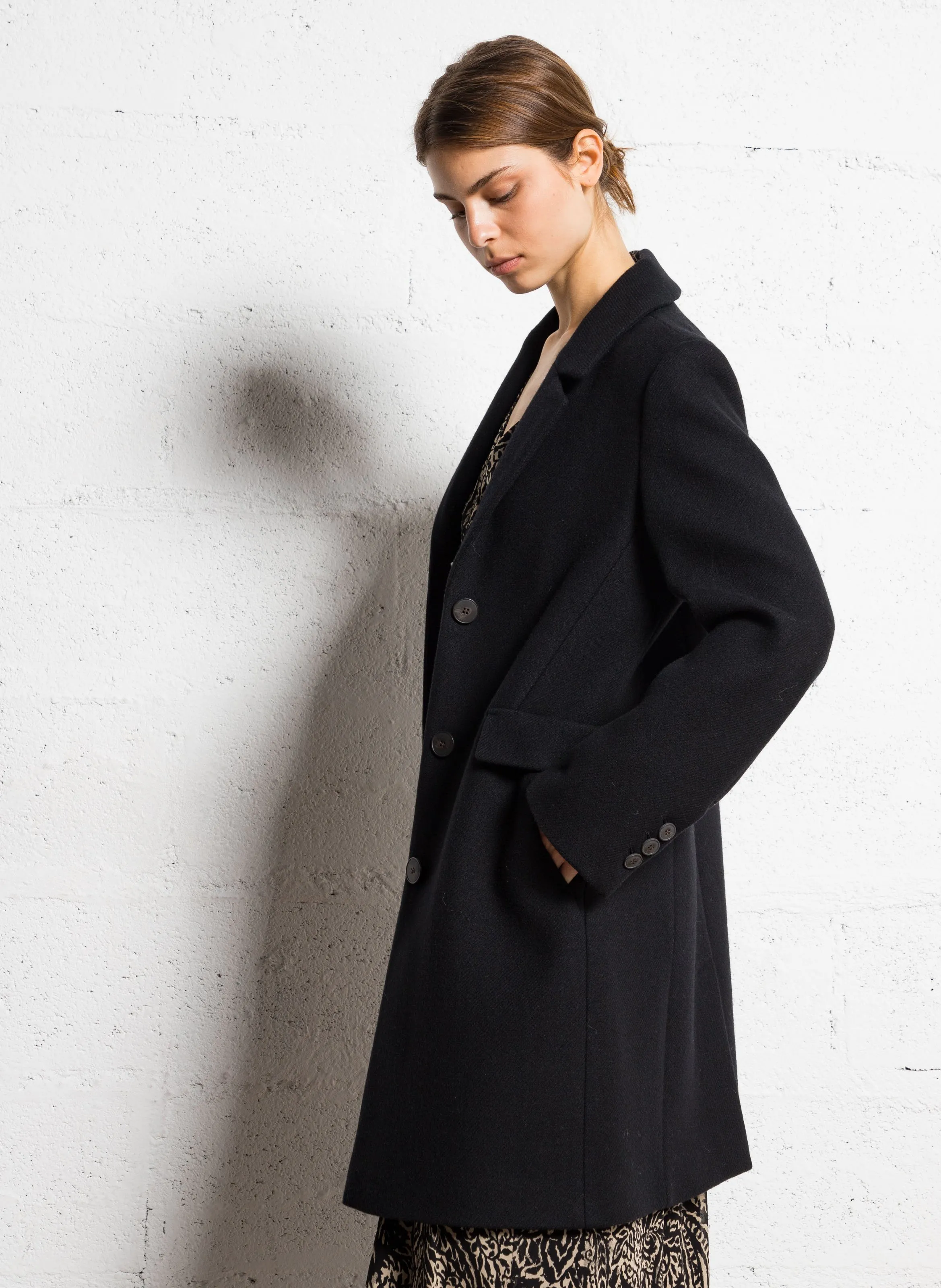  MAISON 123   ANABELLE - Cappotto | Nero