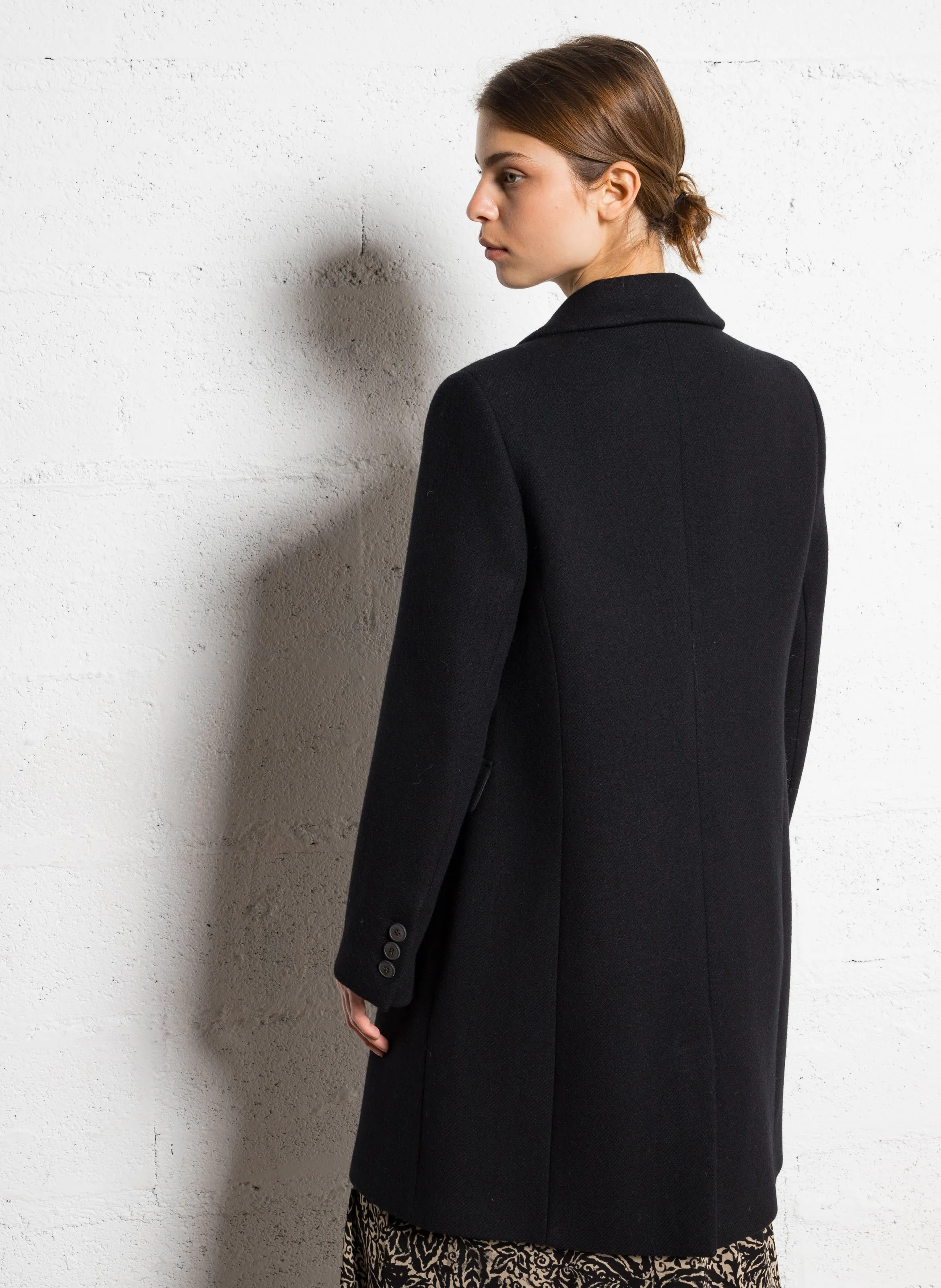  MAISON 123   ANABELLE - Cappotto | Nero