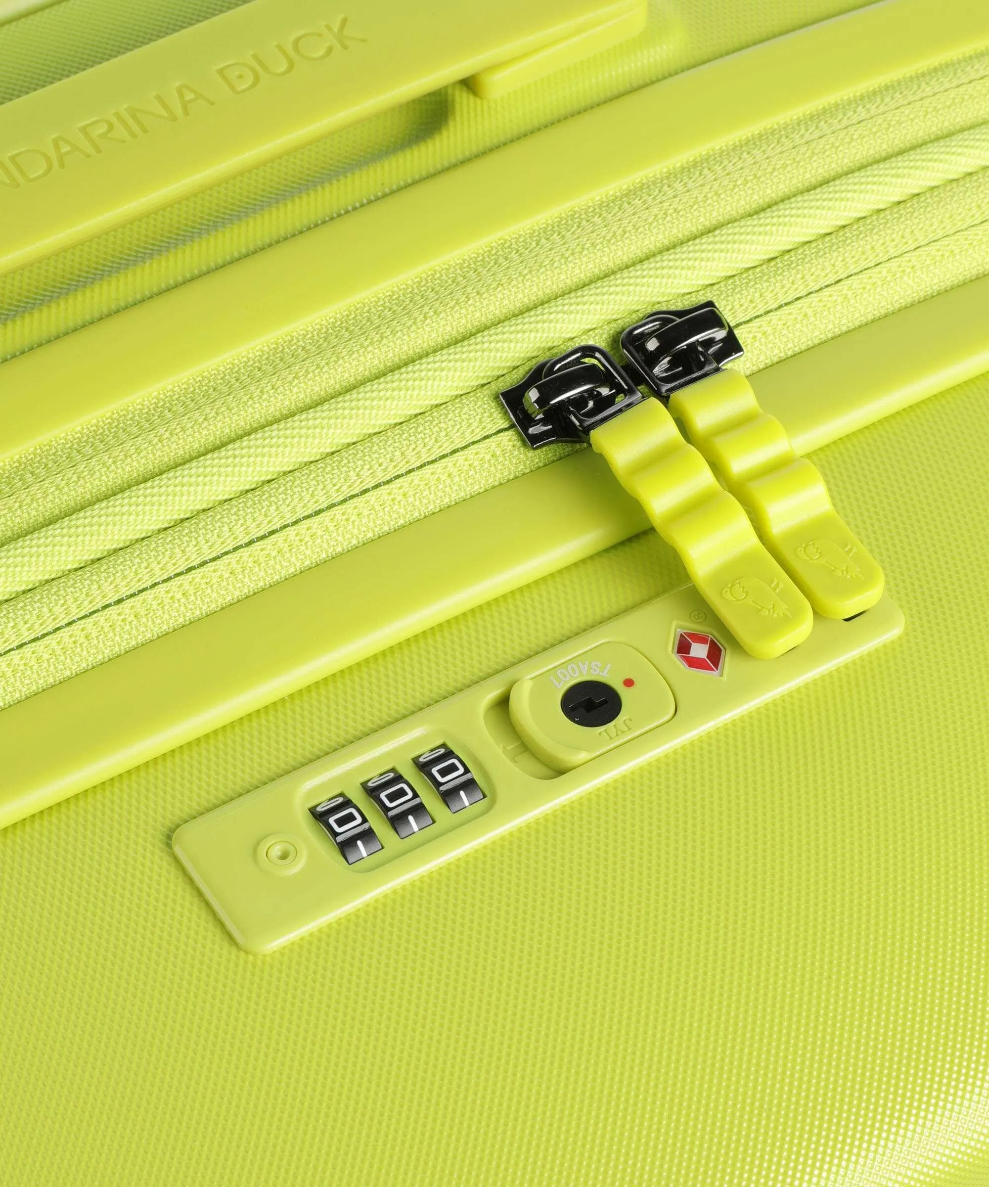  Mandarina Duck Flyduck Valigia trolley (4 ruote) giallo verde 55 cm  