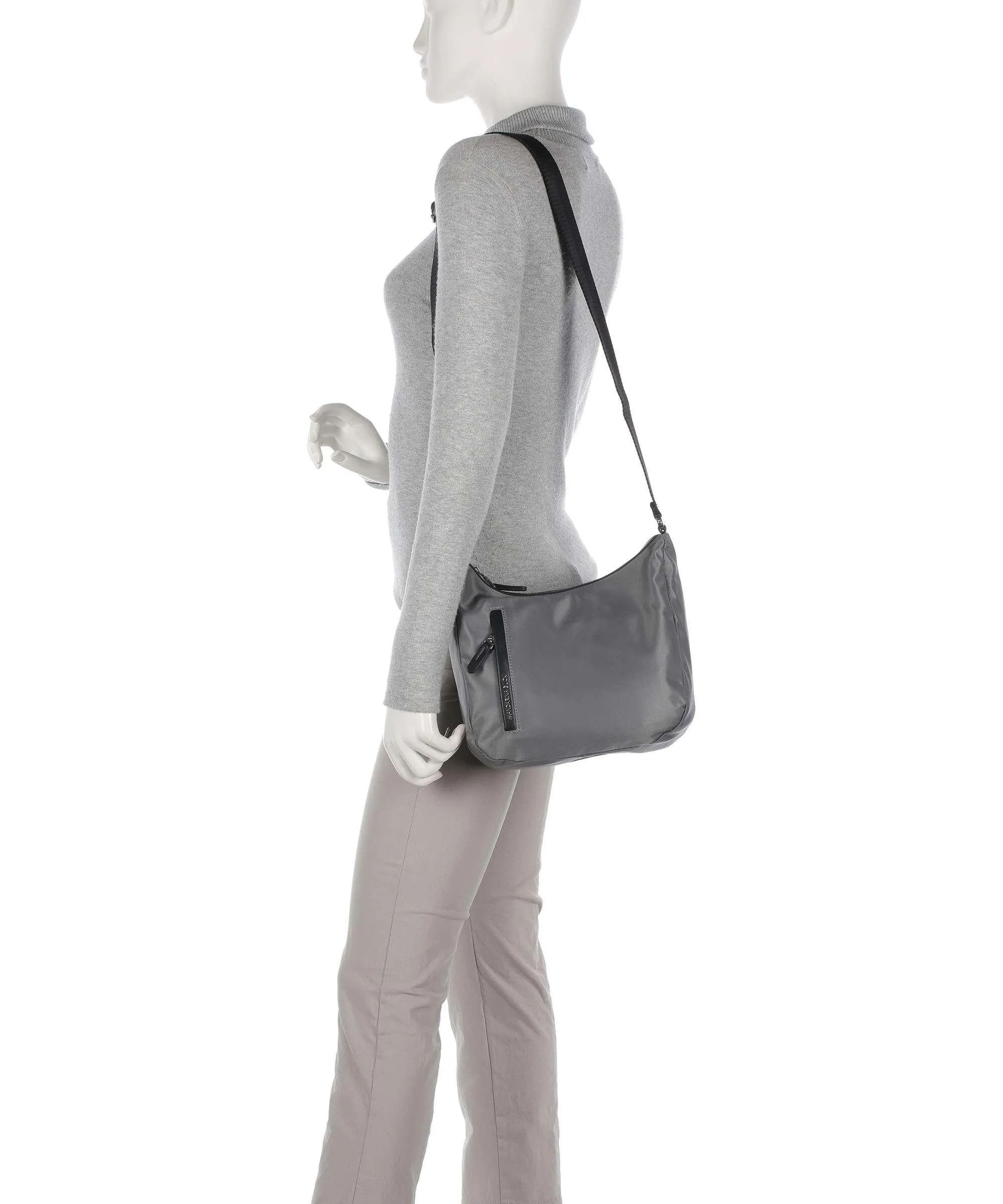  Mandarina Duck Hunter Borsa a tracolla nylon grigio  