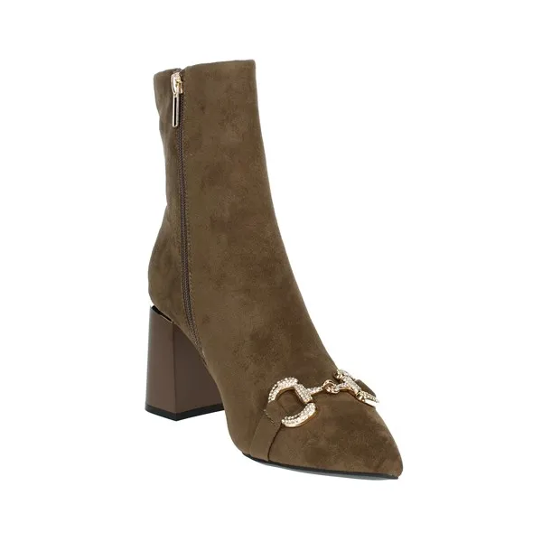 MARIELLA BURANI  STIVALETTI TACCO 50051 MARRONE