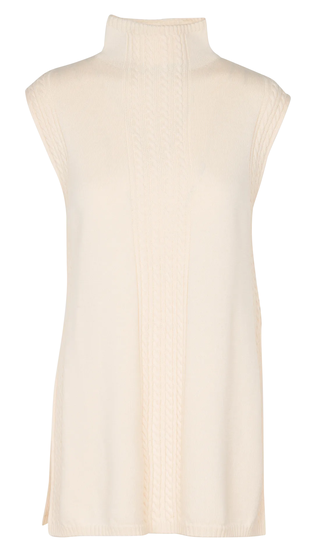  MAX MARA LEISURE   RIO - Cardigan a collo alto in lana | Beige