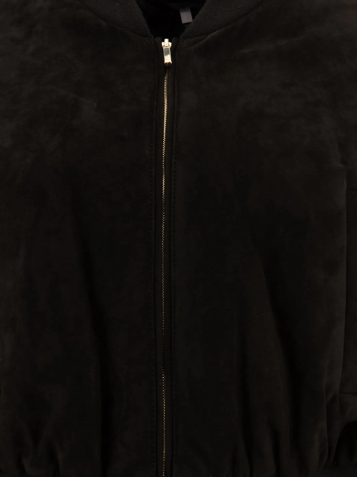 Max Mara S Giacca da bomber ribby in pelle scamosciata