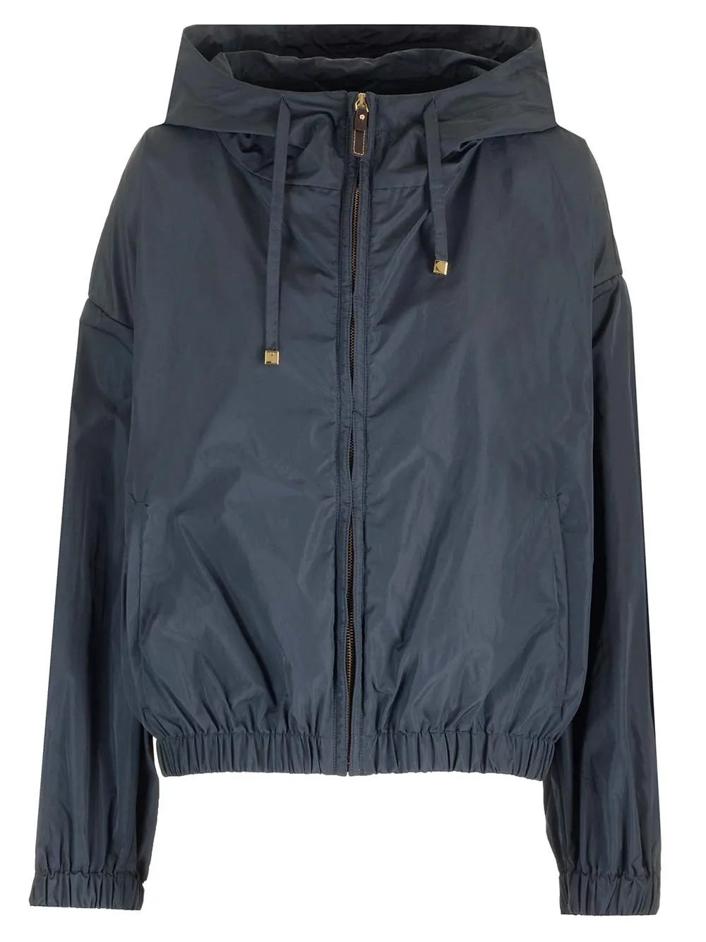   Max Mara The Cube  Giacca blu in tela tecnica antigoccia  