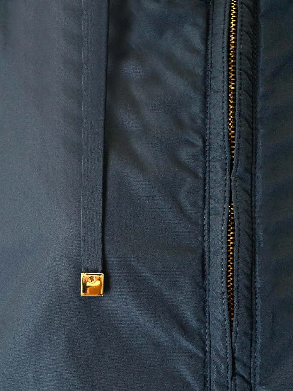   Max Mara The Cube  Giacca blu in tela tecnica antigoccia  