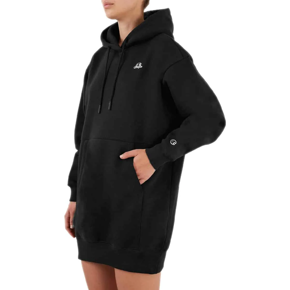 Maxi Felpa Felpata Cappuccio Logo 115481 Donna CHAMPION