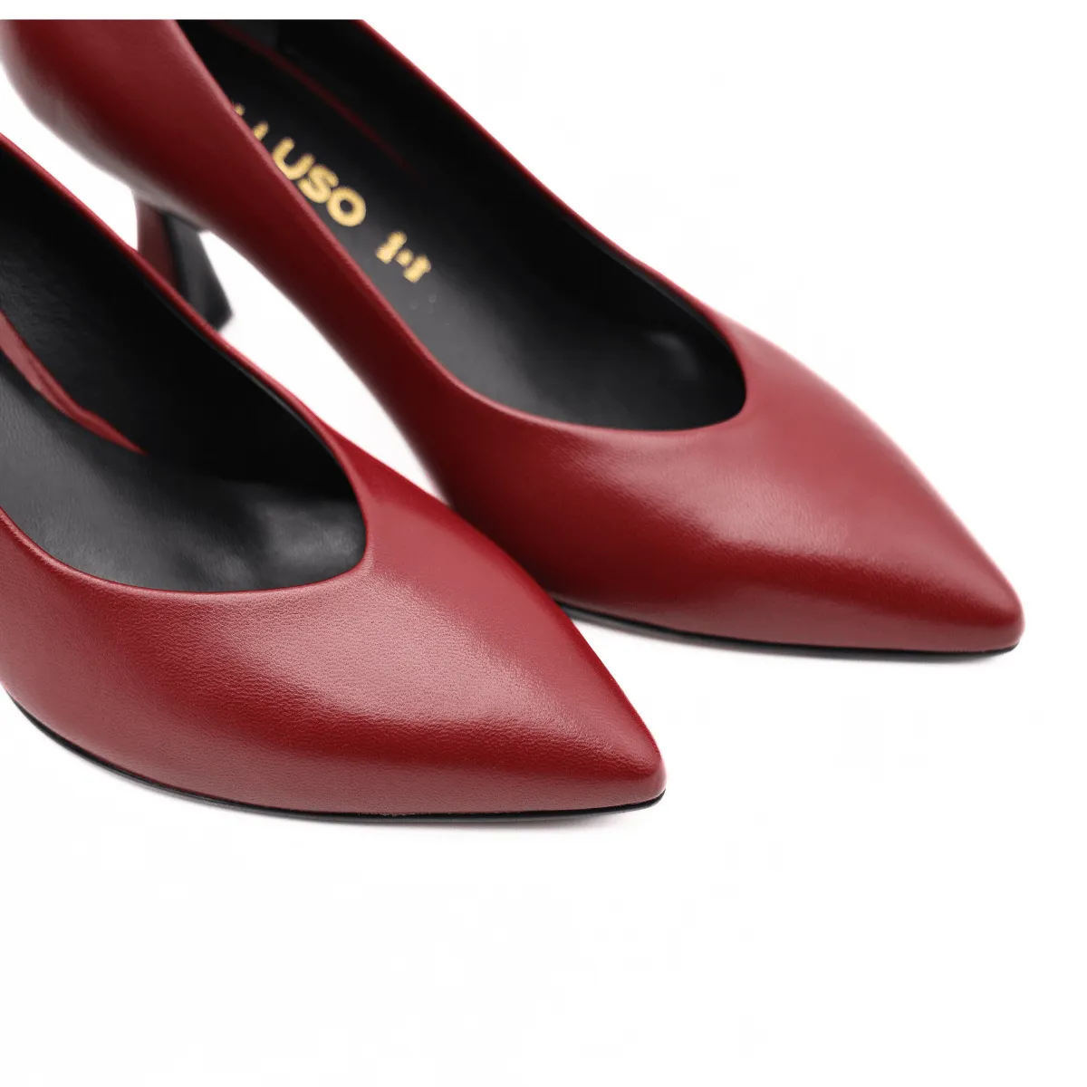 MELLUSO DECOLLETE D5176 ROSSO VINO  