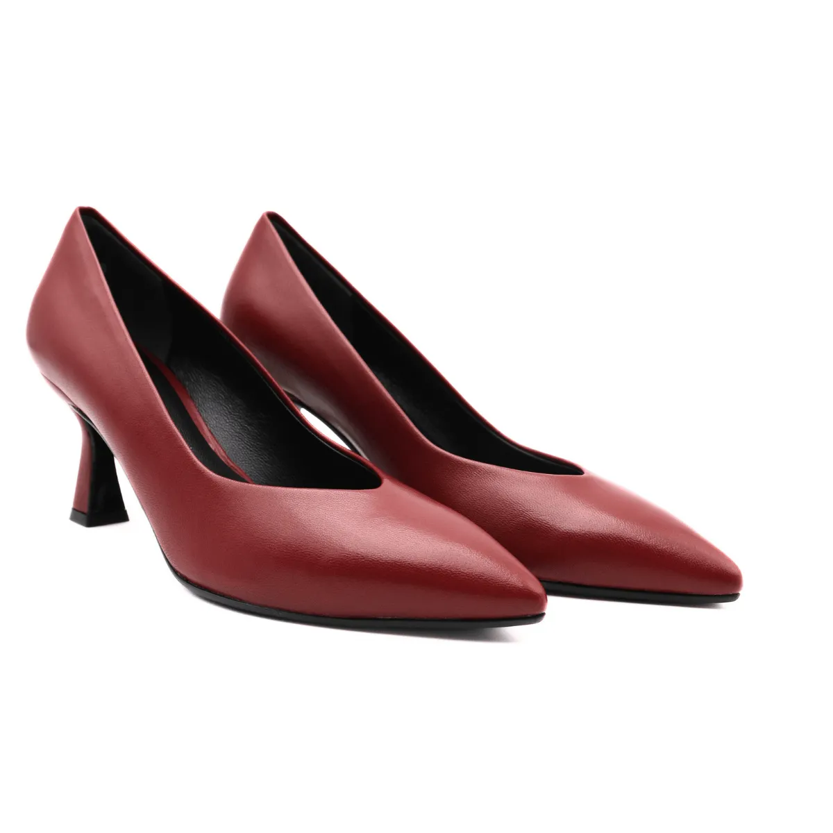 MELLUSO DECOLLETE D5176 ROSSO VINO  
