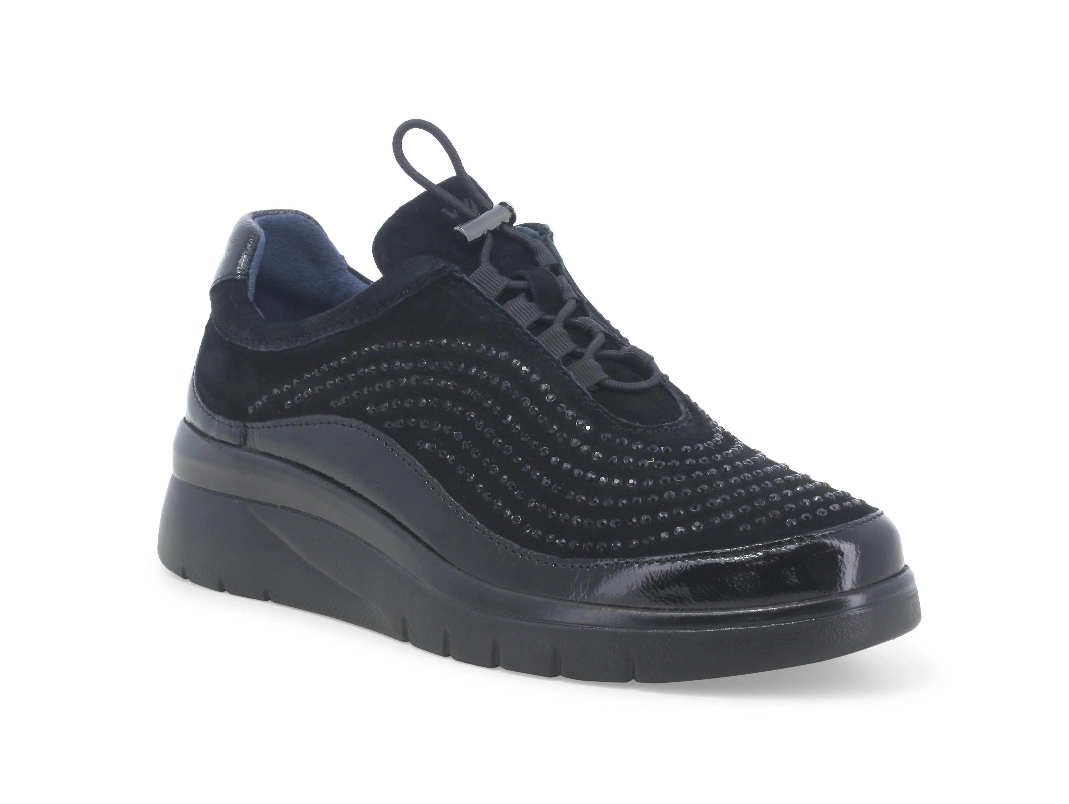 Melluso Scarpe Basse Donna Comfort Zeppa Tomaia Camoscio