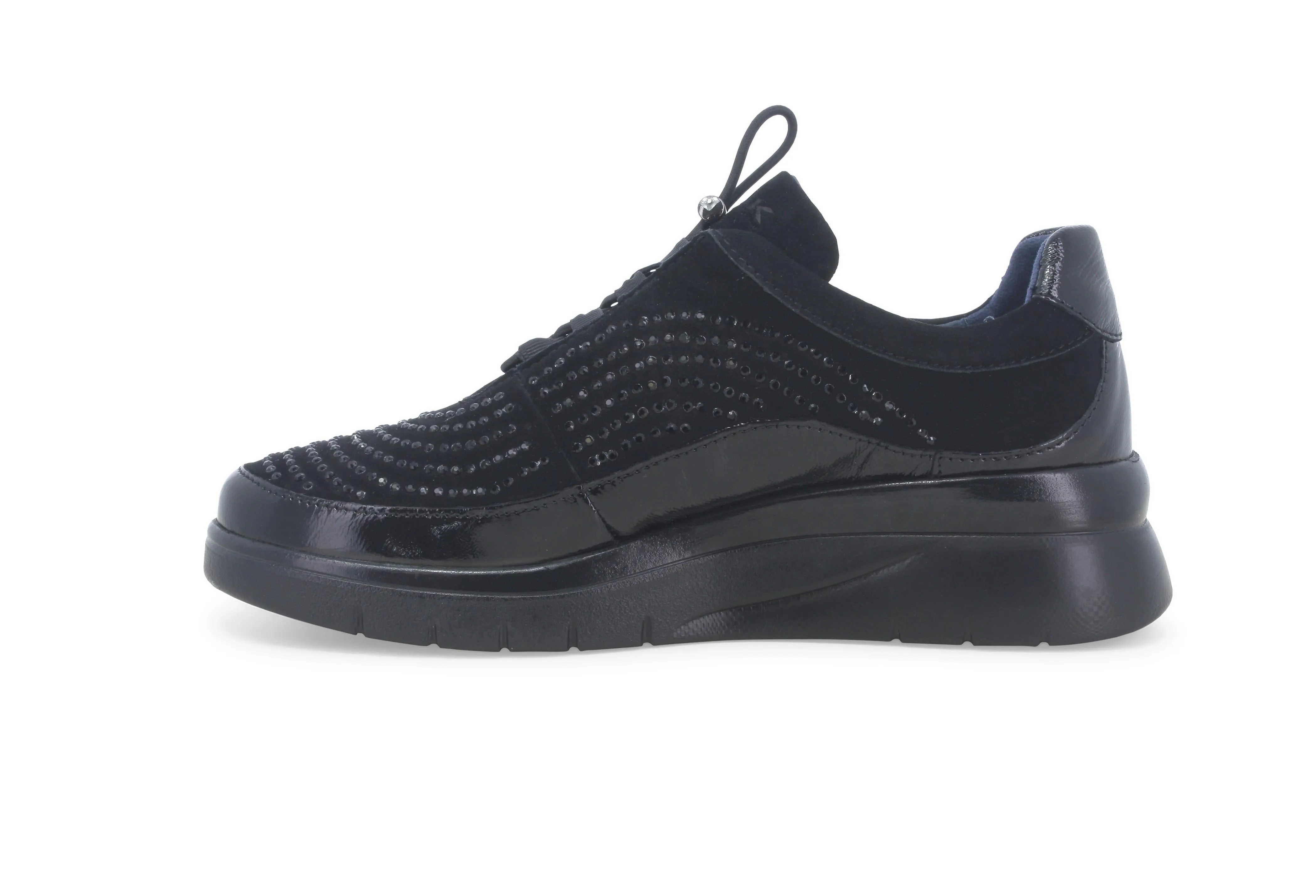 Melluso Scarpe Basse Donna Comfort Zeppa Tomaia Camoscio