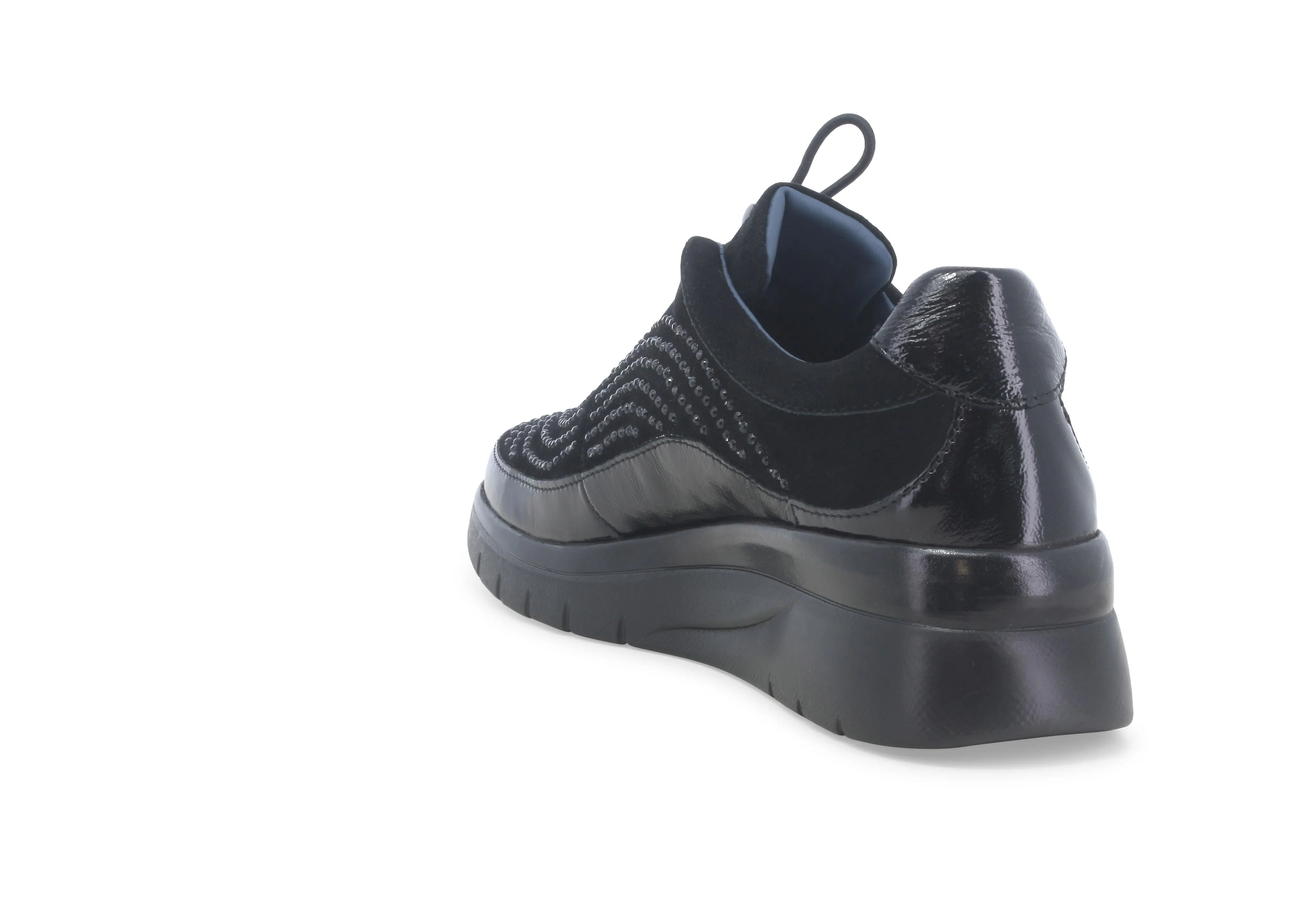 Melluso Scarpe Basse Donna Comfort Zeppa Tomaia Camoscio