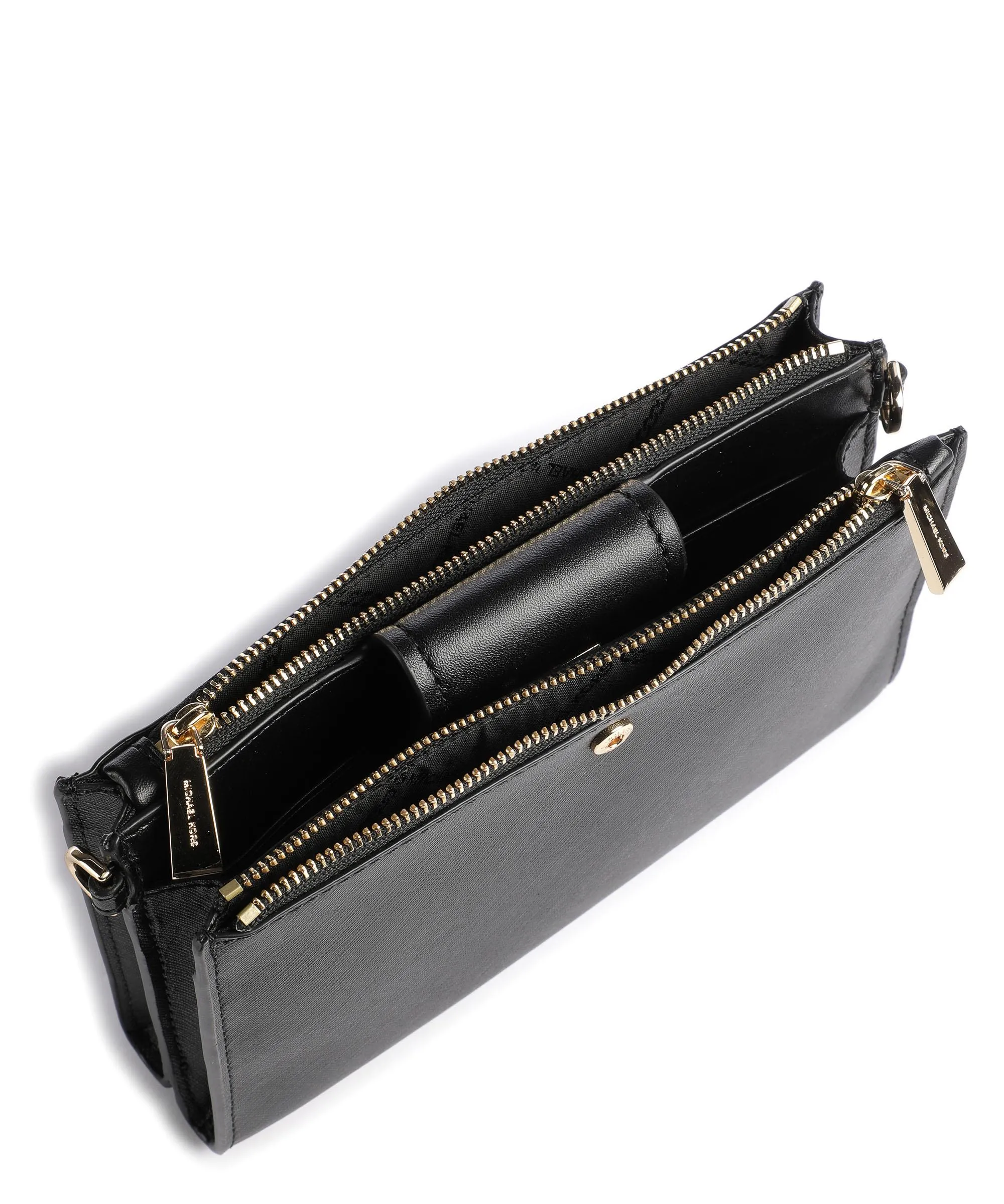  Michael Kors Ruby Borsa a tracolla pelle di vacchetta saffiano nero  