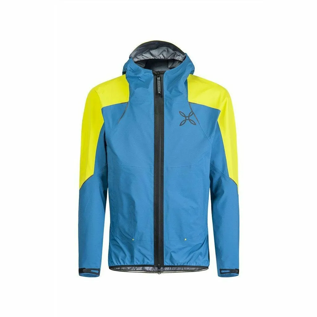 Montura Magic 2.0  Jacket Blu/Giallo - Giacca Gore Tex Uomo