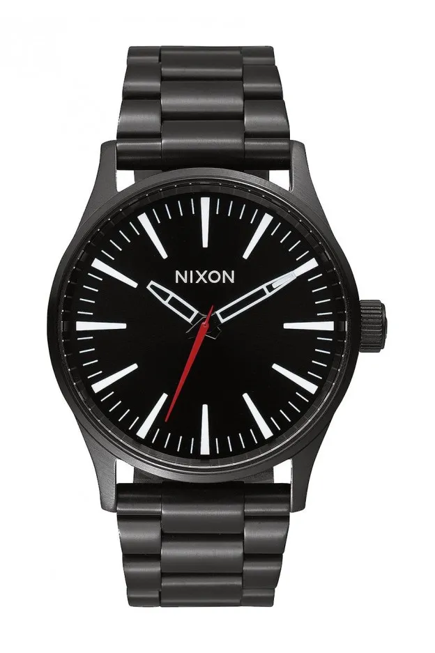 Nixon Sentry 38 SS , 38mm - Black / White