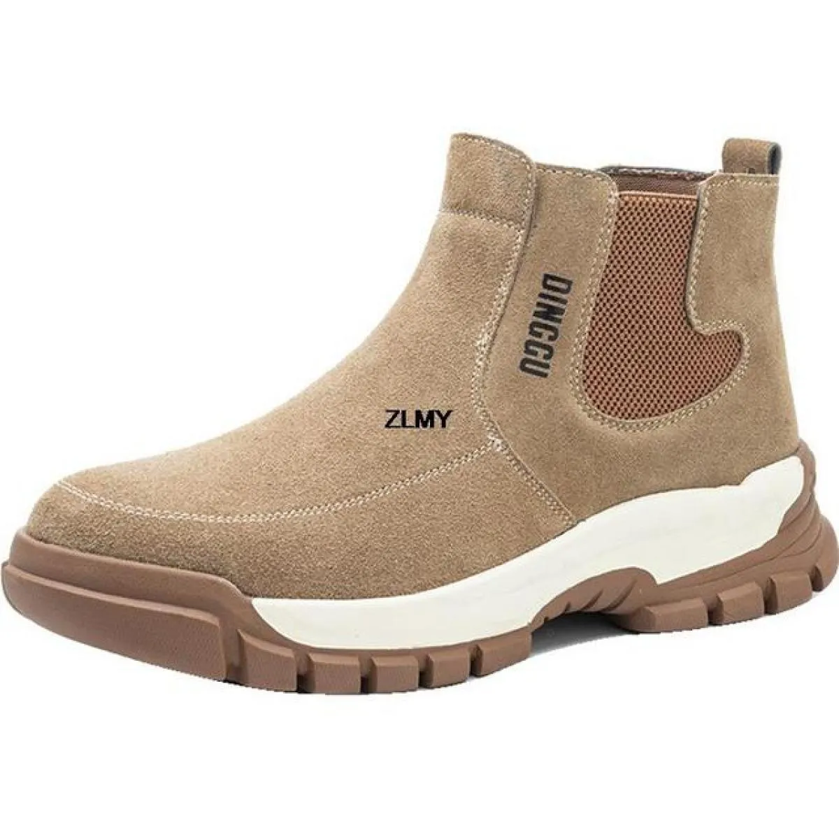 Nuove scarpe antinfortunistiche antiscintilla da uomo Scarpe da saldatore a prova di puntura con punta in acciaio Antismash Cost