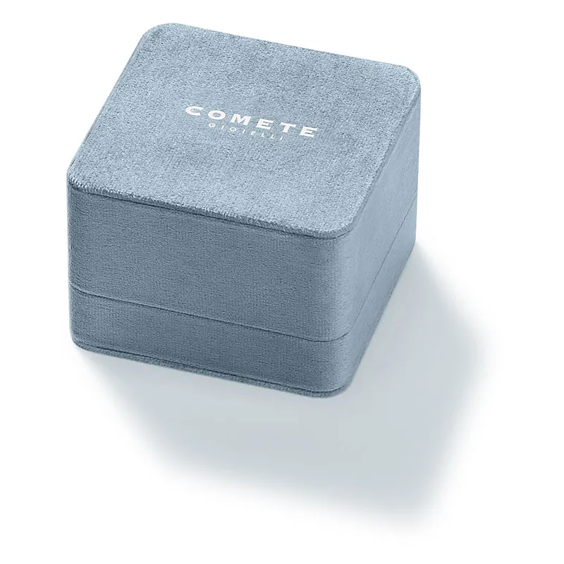orecchini A Lobo oro Bianco Comete Azzurra prestige