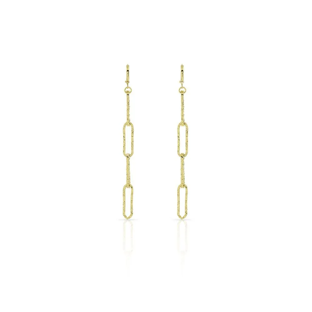 Orecchini Unoaerre in Bronzo con Maglia Paper Clip – Bronze – 1650