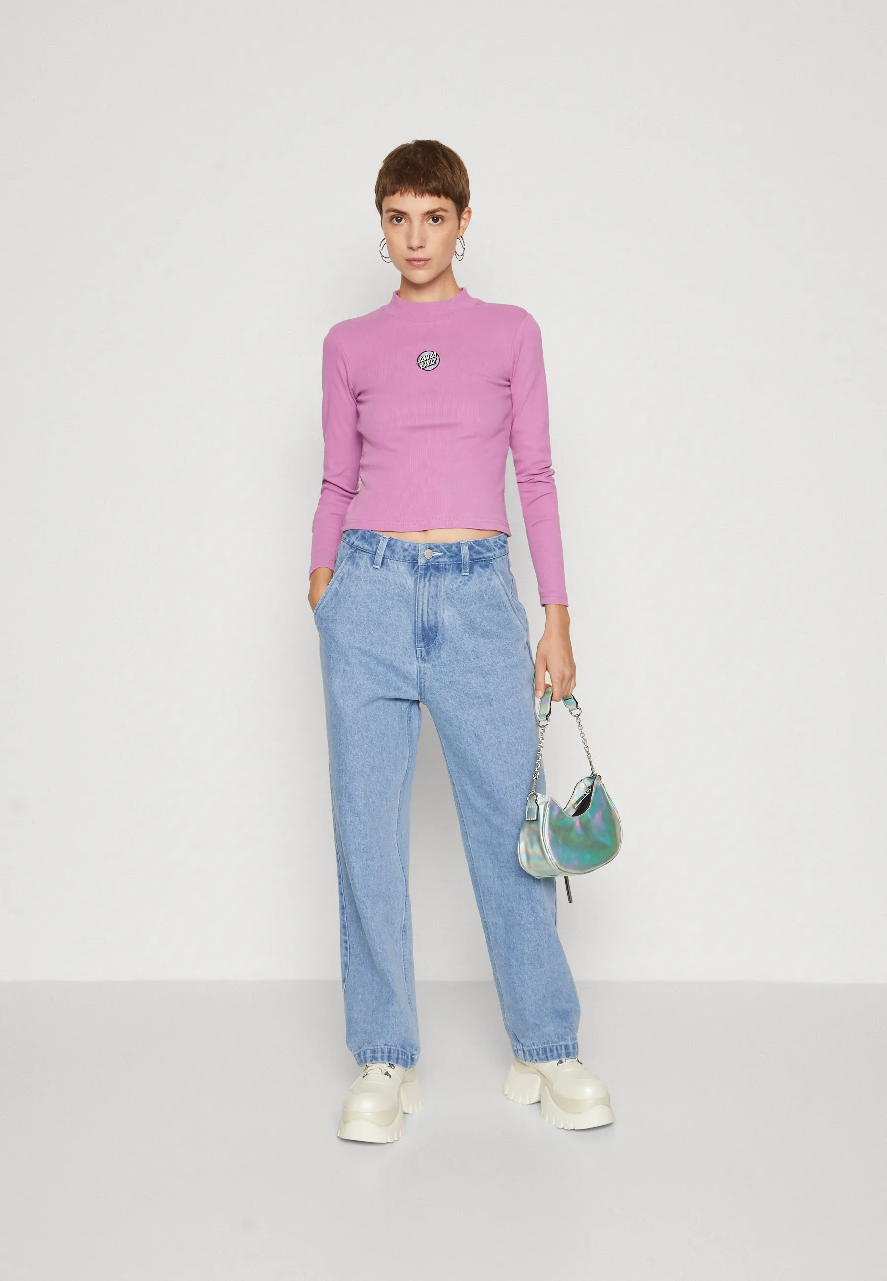 OTHER DOT MOCK NECK - Maglietta a manica lunga
