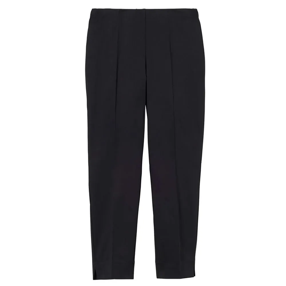 pantalone capri tinta unita d926py donna ragno 
