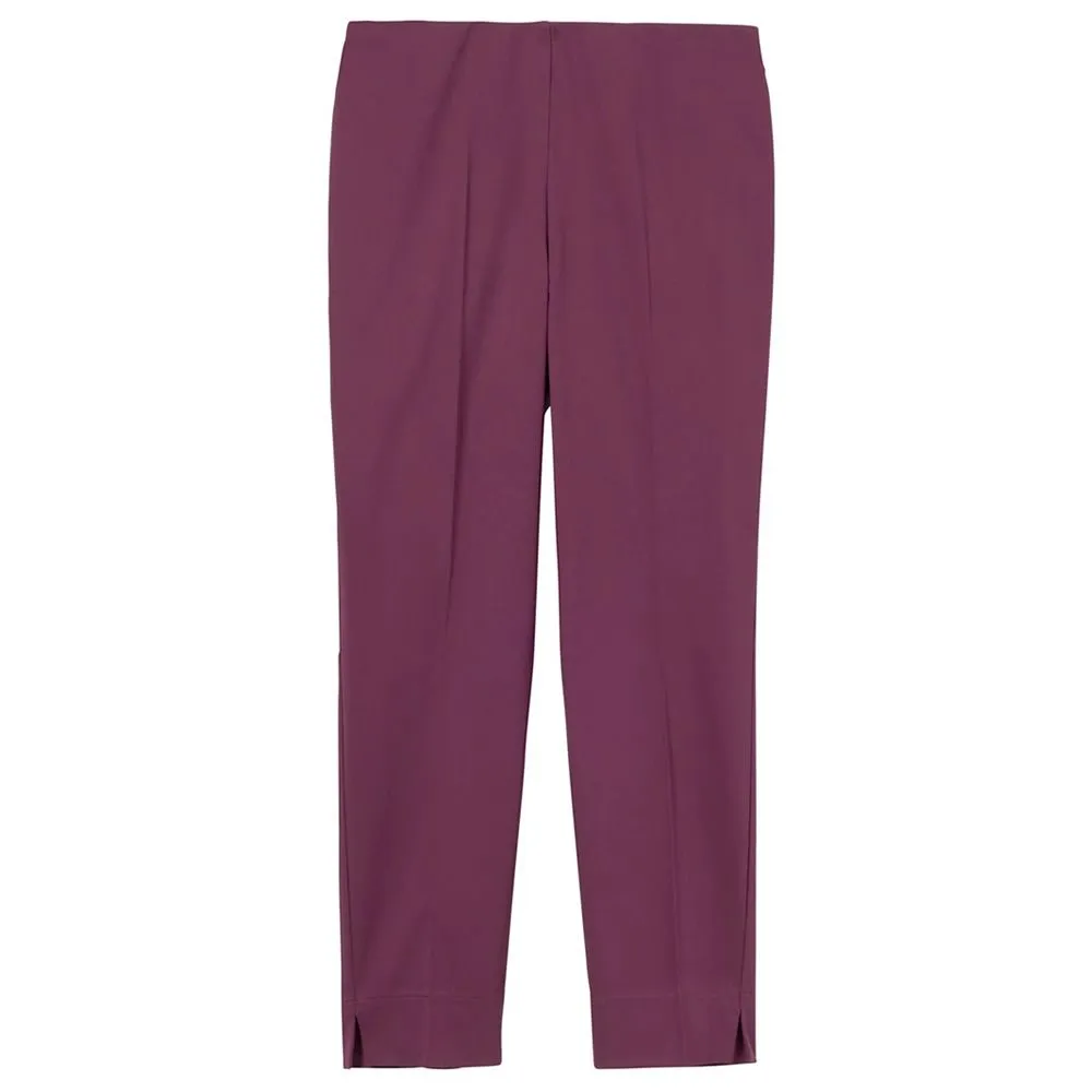 pantalone capri tinta unita d926py donna ragno 