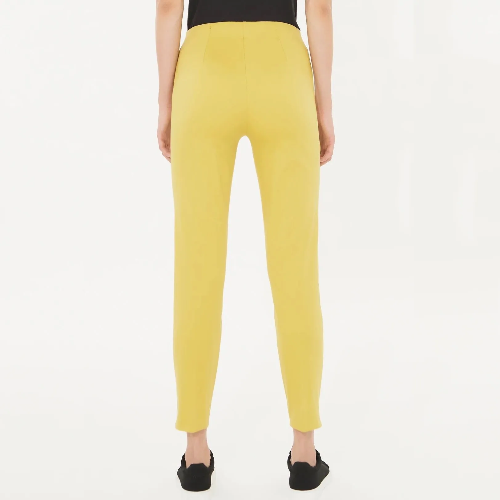 pantalone capri tinta unita d926py donna ragno 