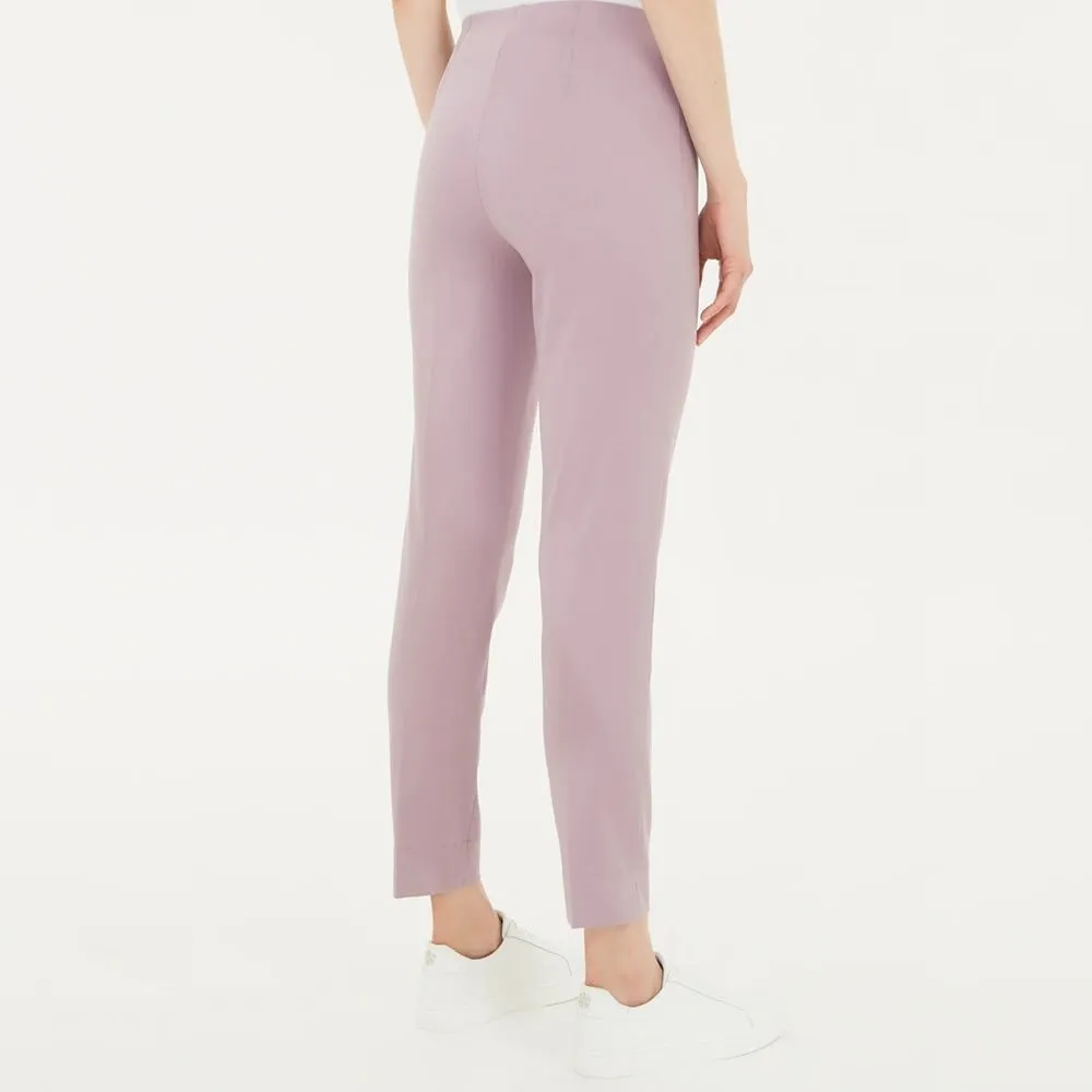 pantalone capri tinta unita d926py donna ragno 