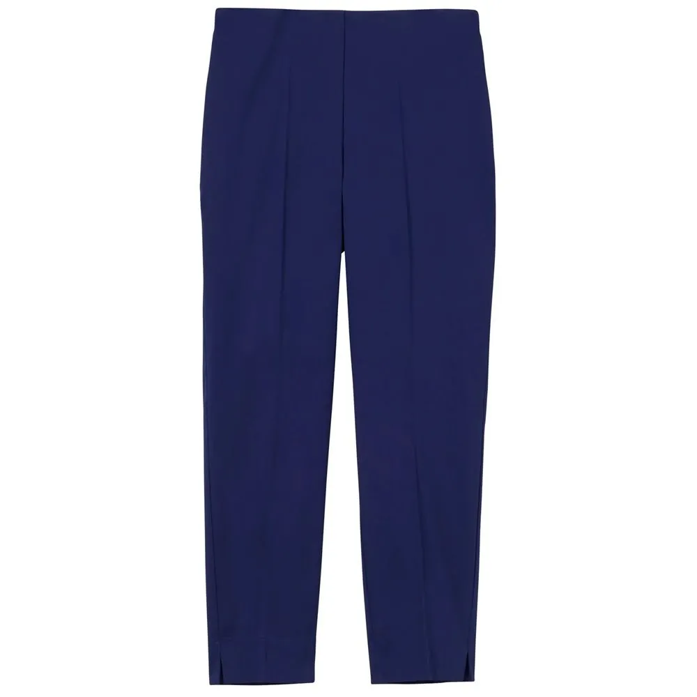 pantalone capri tinta unita d926py donna ragno 