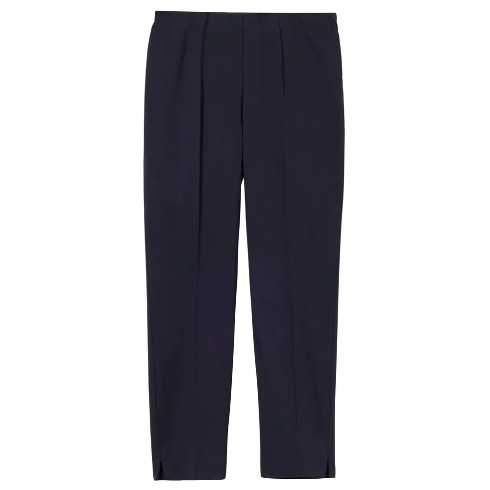 pantalone capri tinta unita d926py donna ragno 