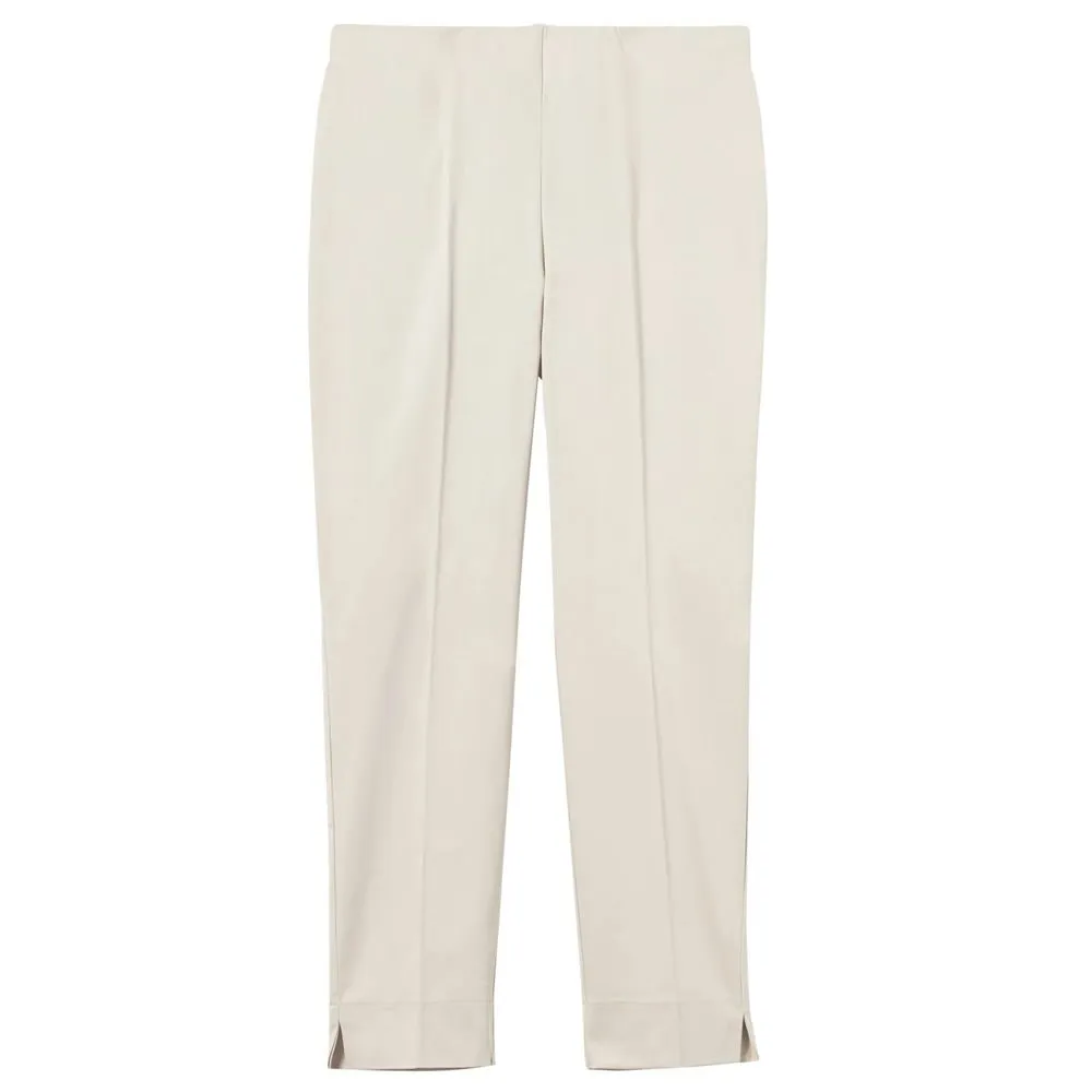 pantalone capri tinta unita d926py donna ragno 