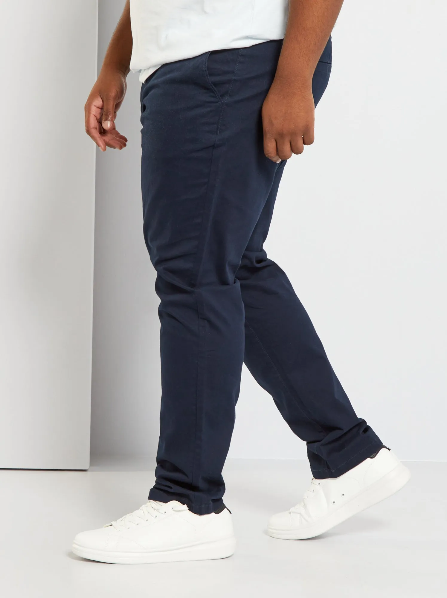 Pantaloni chino regular L32 - blu