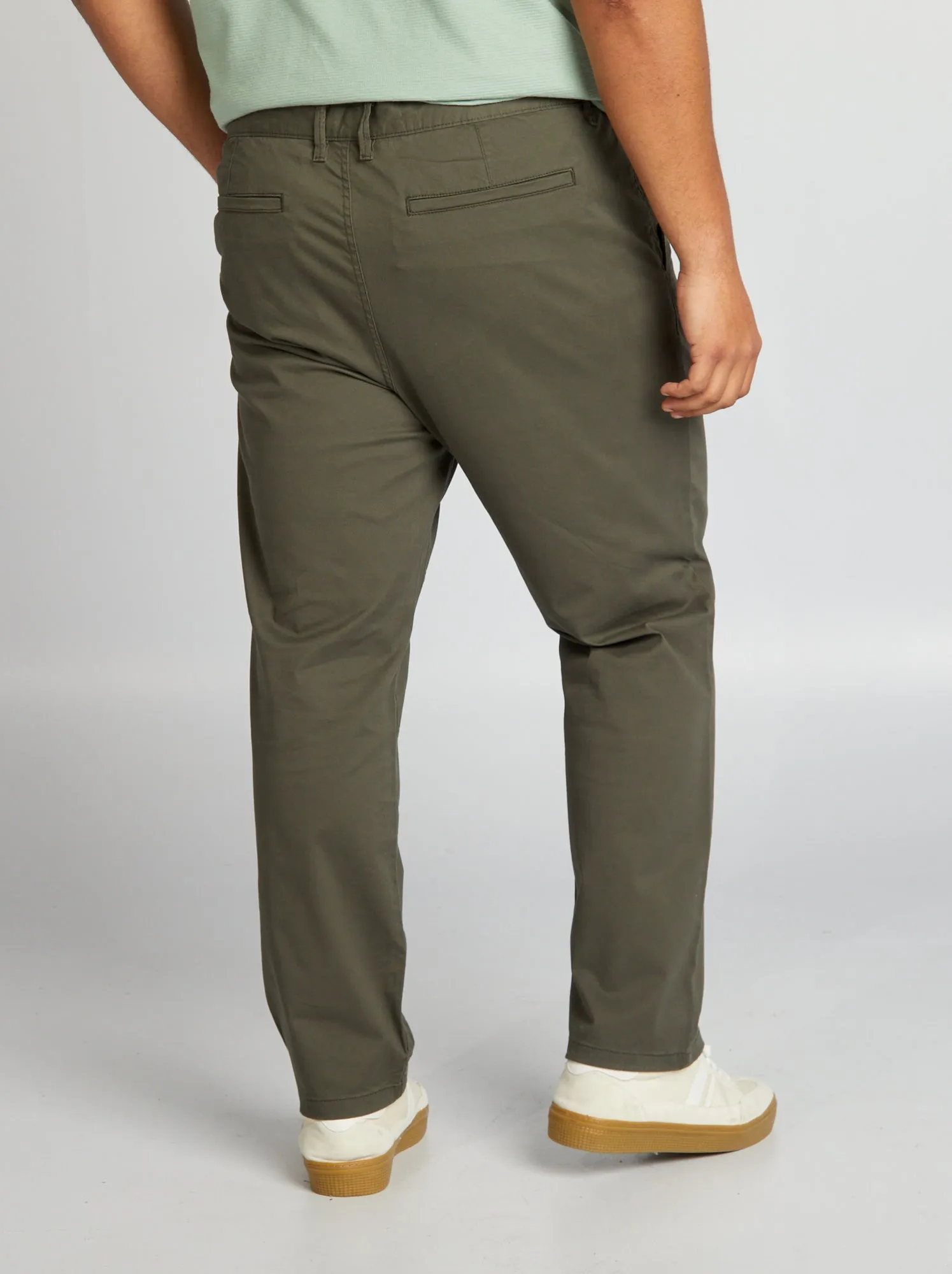 Pantaloni chino regular L32 - KAKI